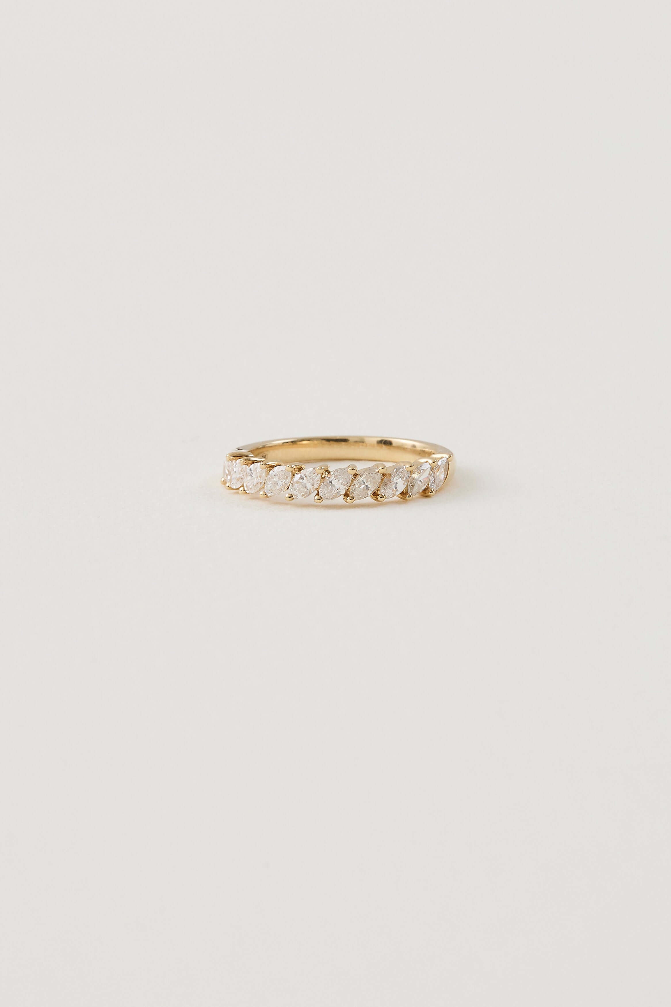 Marquise Half Eternity Band