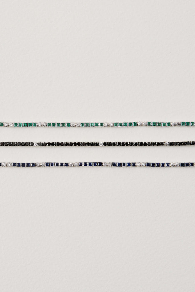 Sapphire Tennis Bracelet
