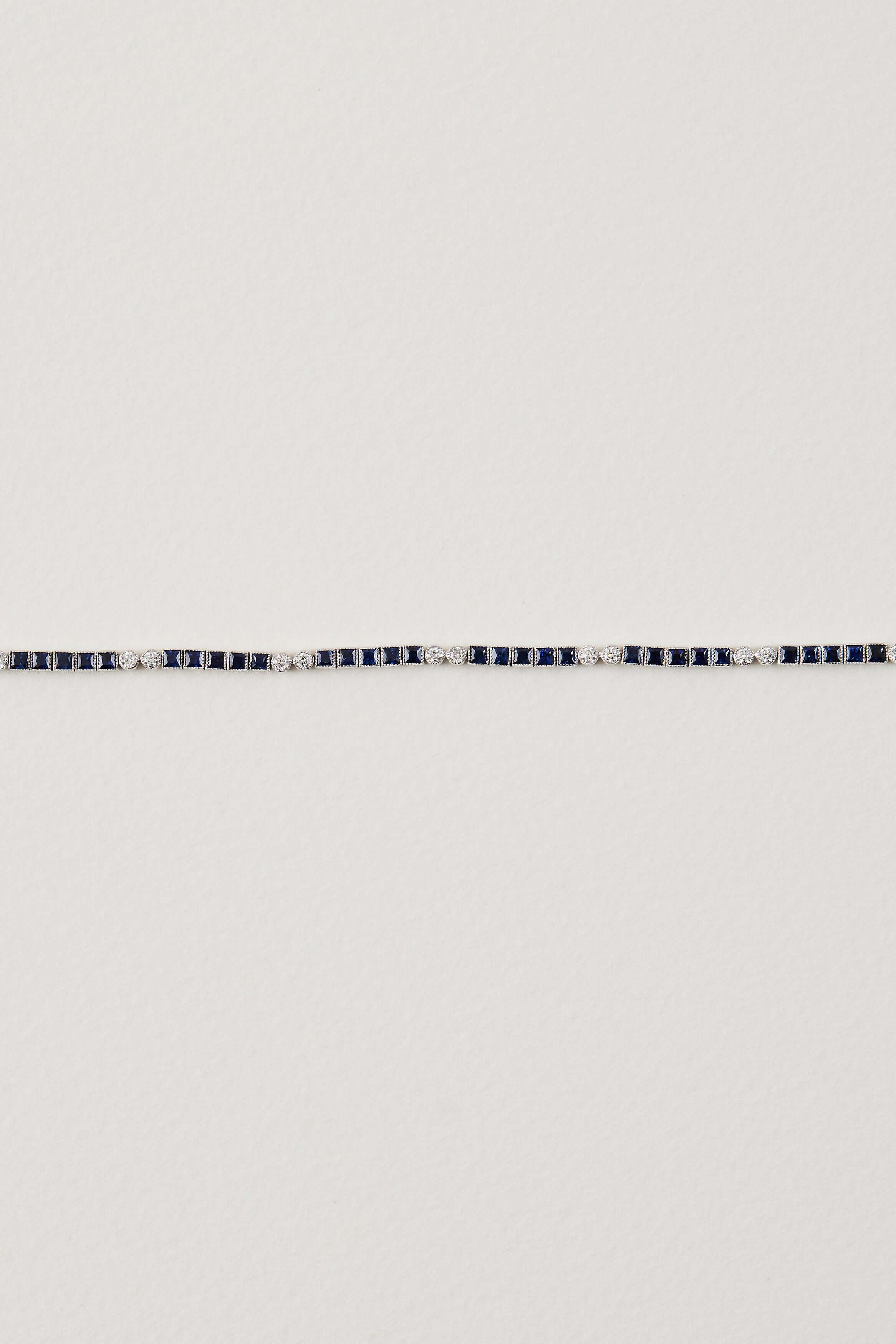 Sapphire Tennis Bracelet