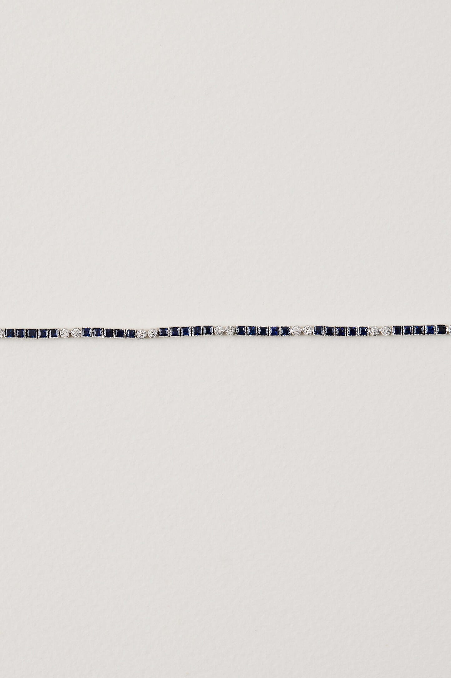Sapphire Tennis Bracelet