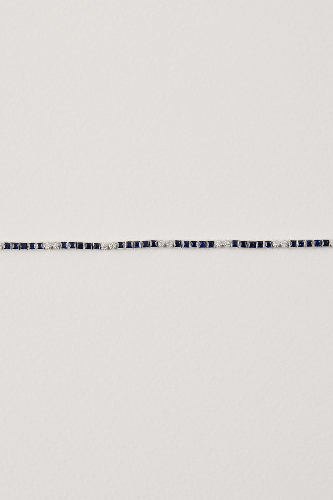 Sapphire Tennis Bracelet