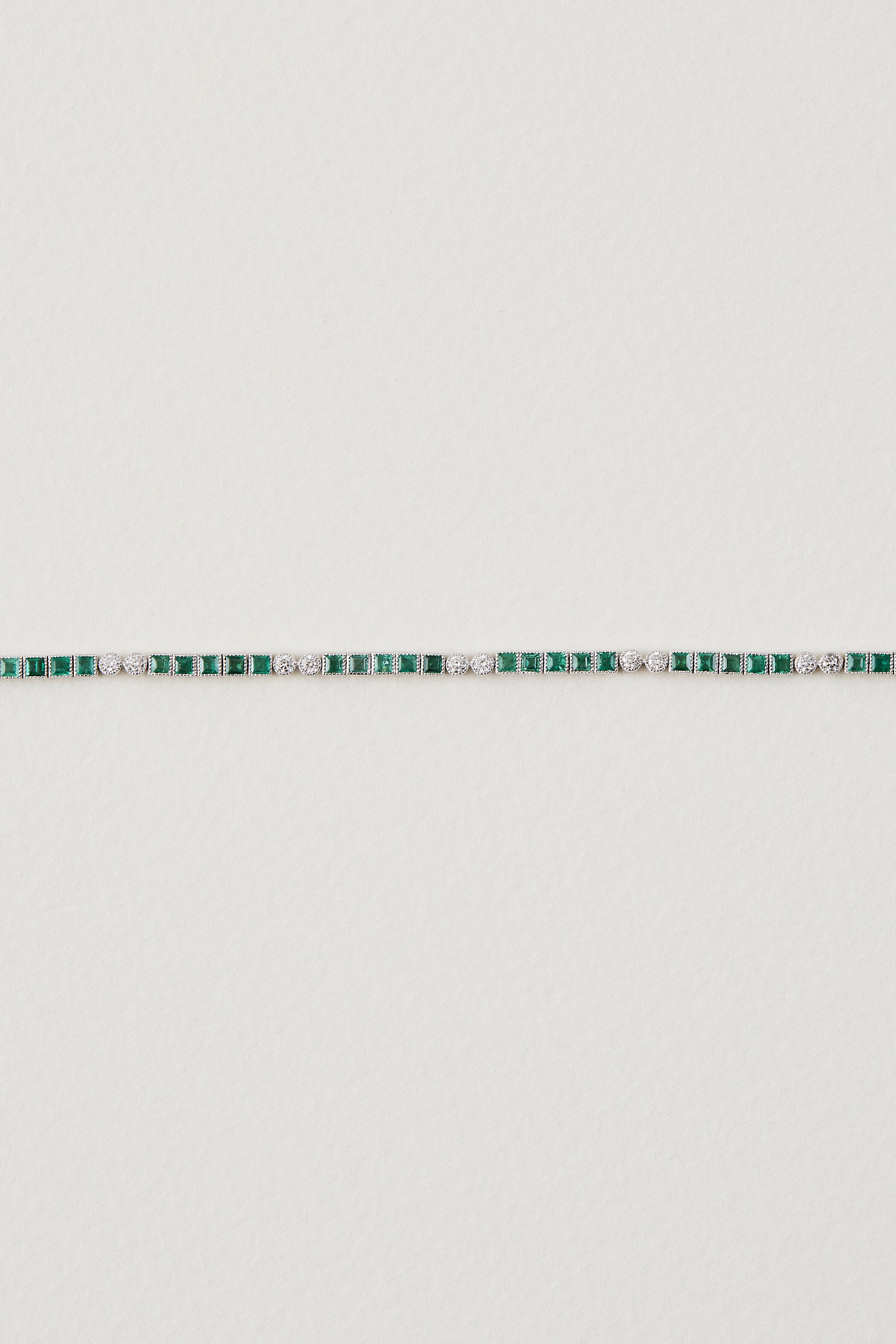 Emerald Tennis Bracelet