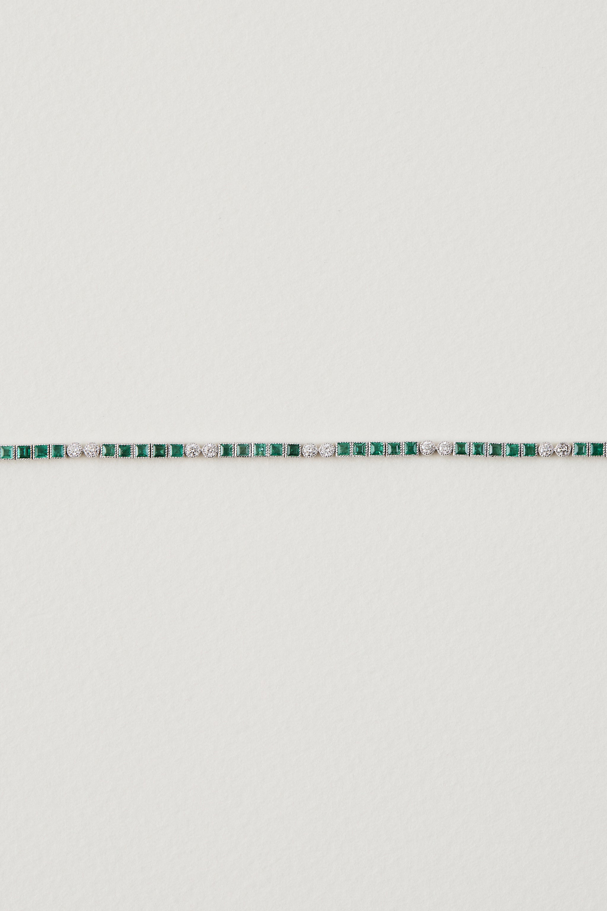 Emerald Tennis Bracelet