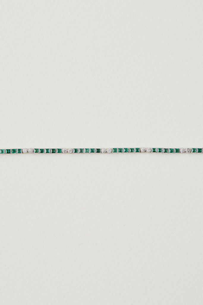 Emerald Tennis Bracelet