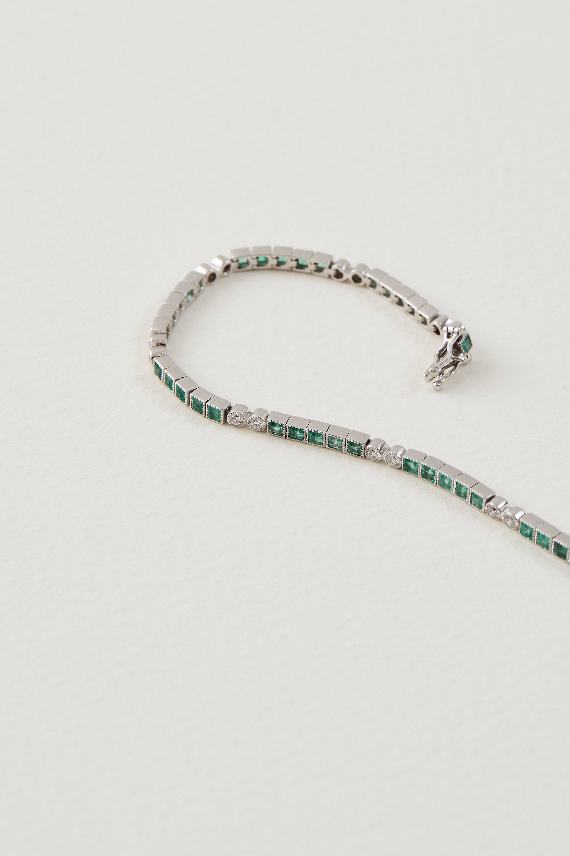 Emerald Tennis Bracelet