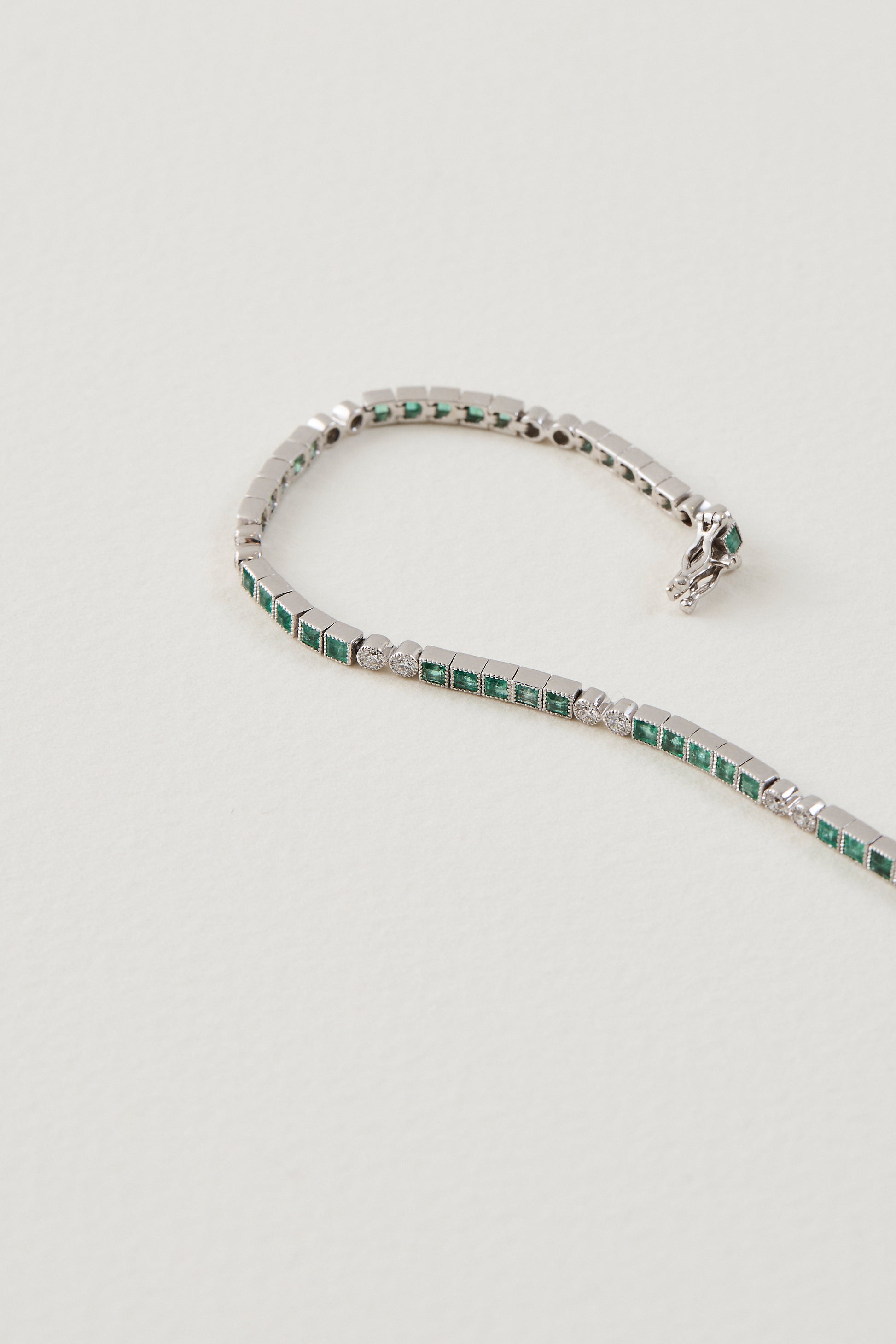 Emerald Tennis Bracelet