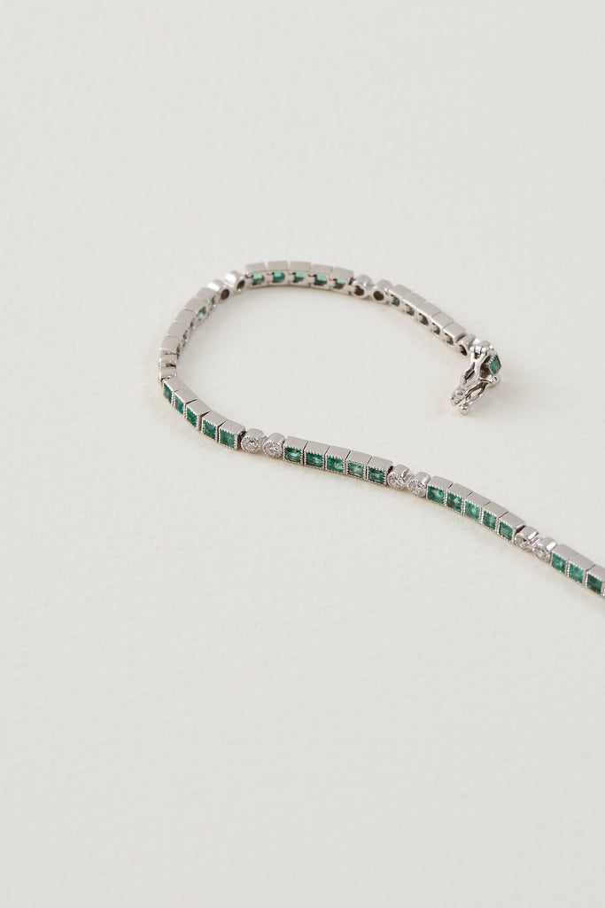 Emerald Tennis Bracelet