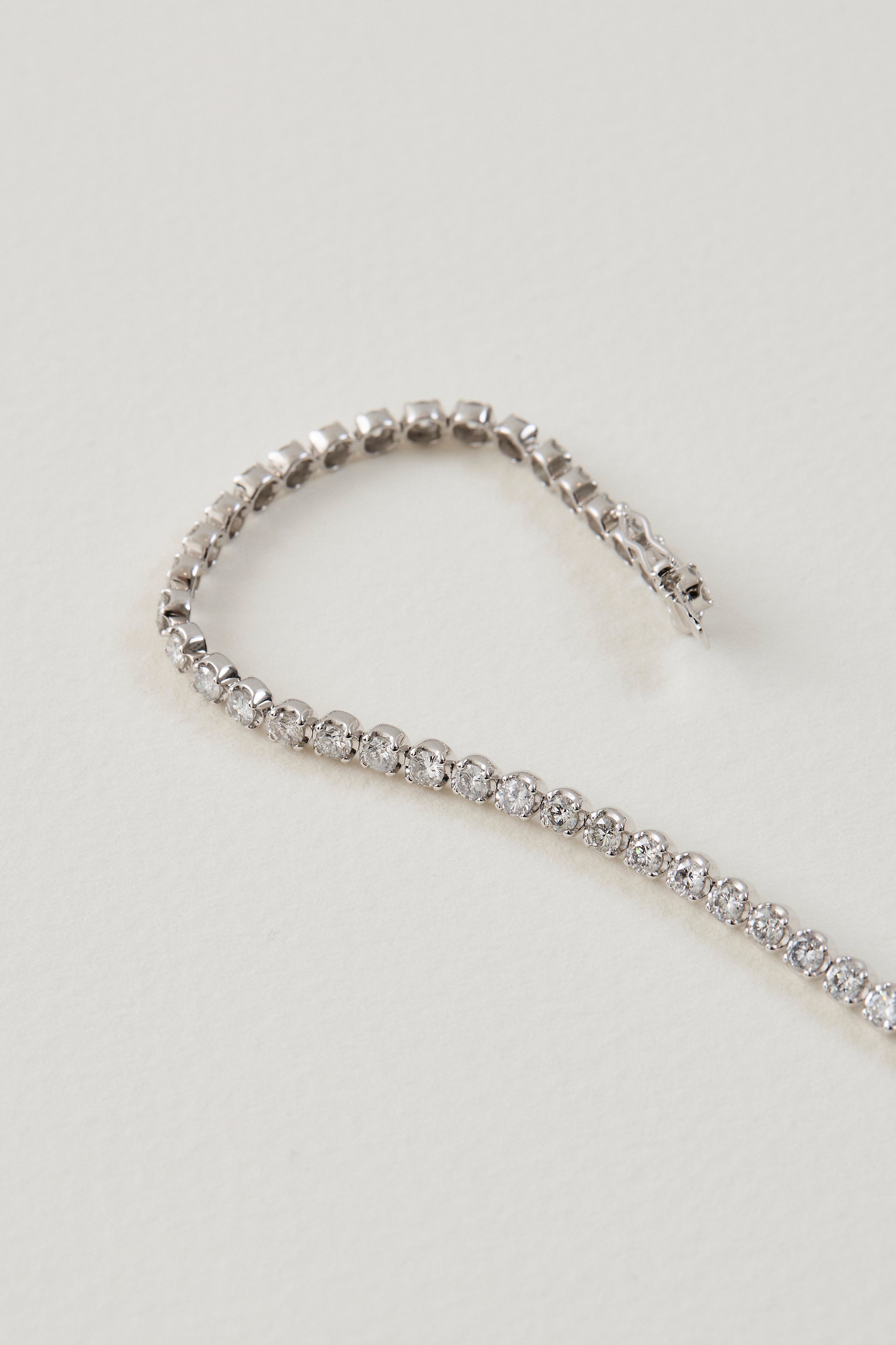 Bezel Tennis Bracelet