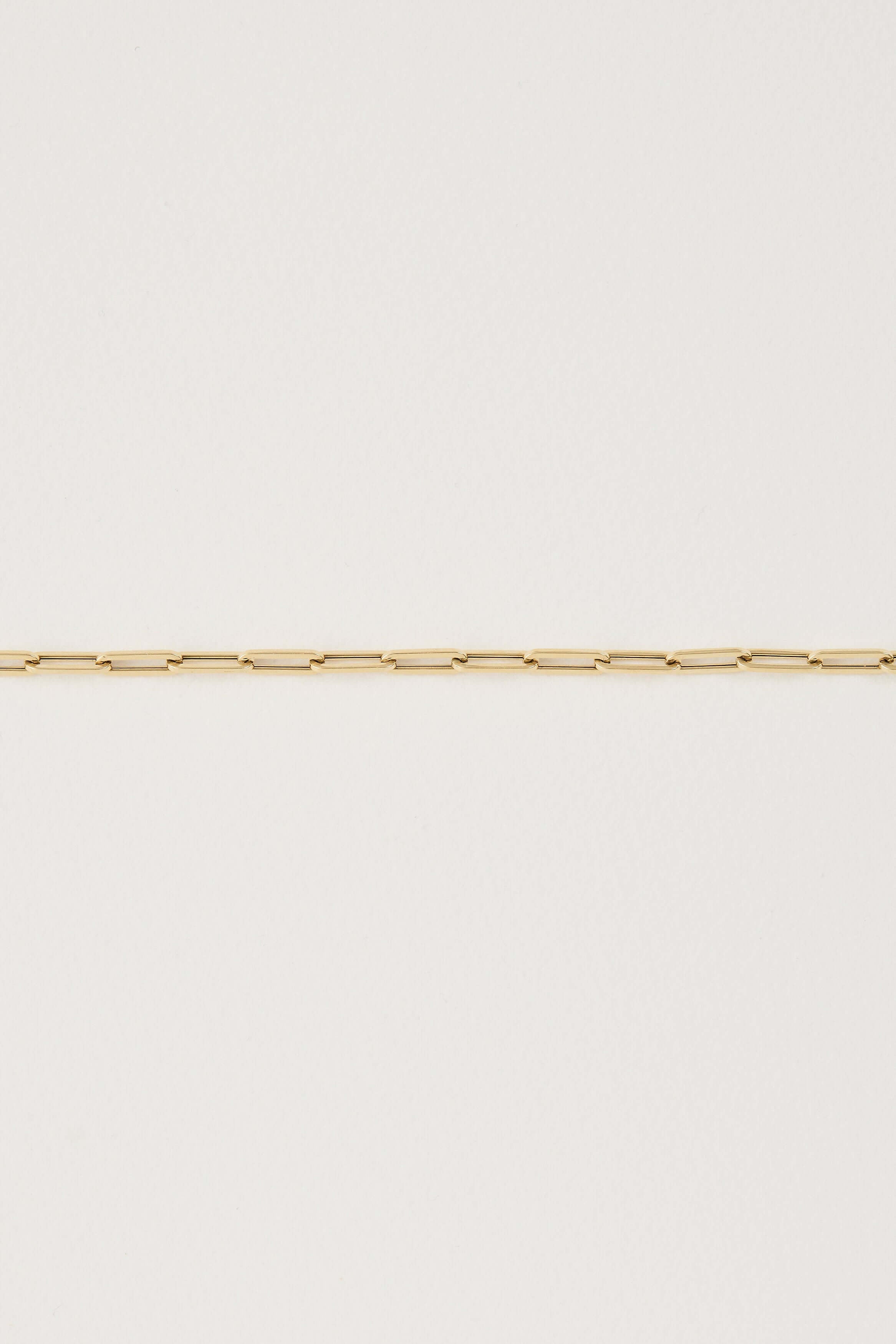 Midi Paper Clip Gold Chain