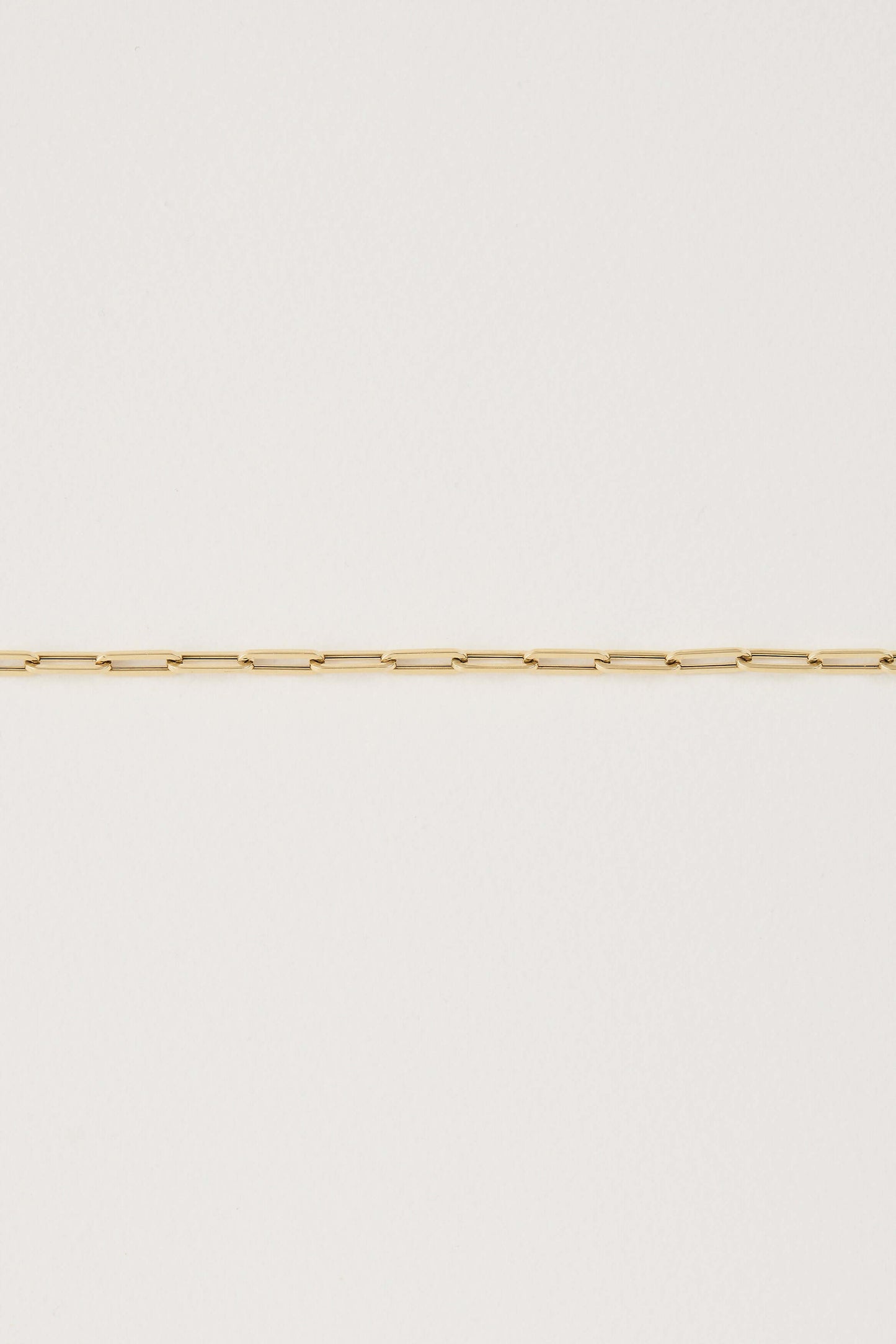 Midi Paper Clip Gold Chain