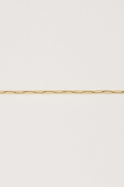 Midi Paper Clip Gold Chain