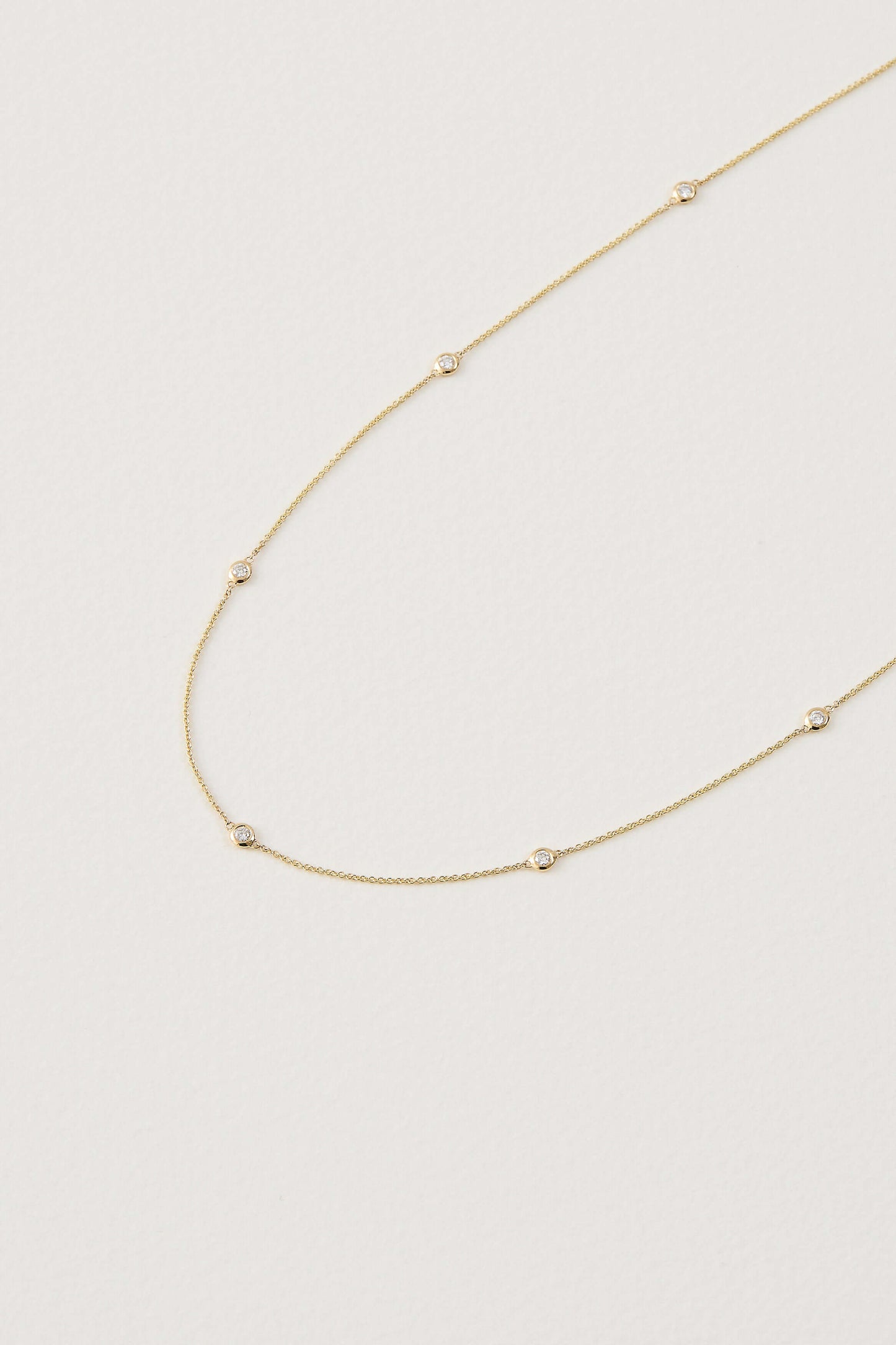 Diamond Blob Necklace