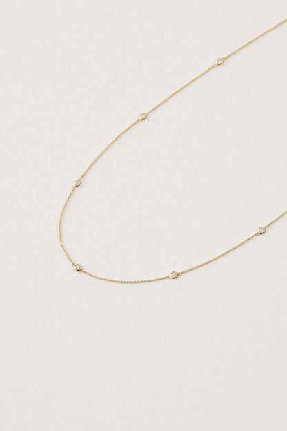 Diamond Blob Necklace