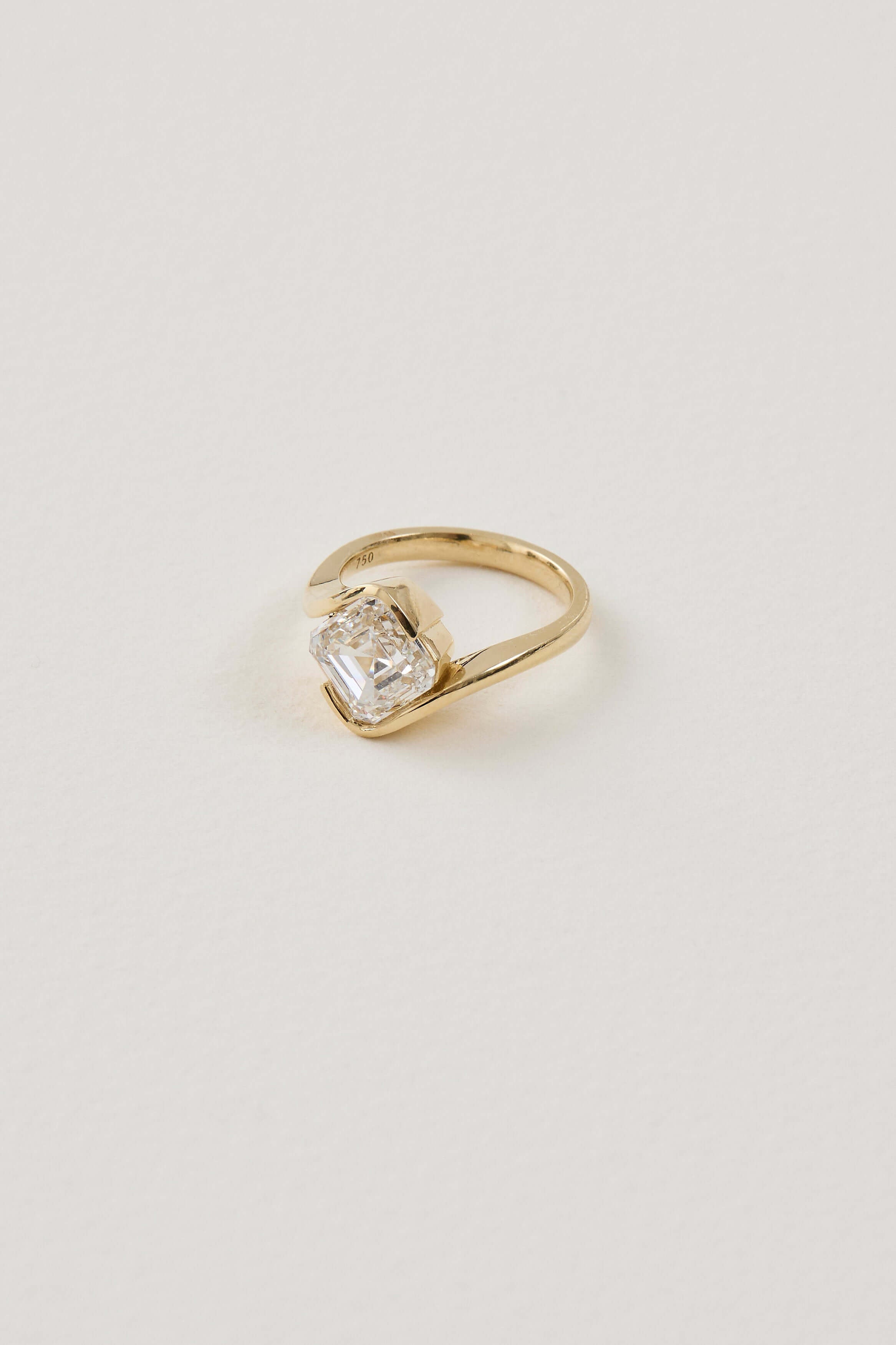 Asscher Embrace Ring