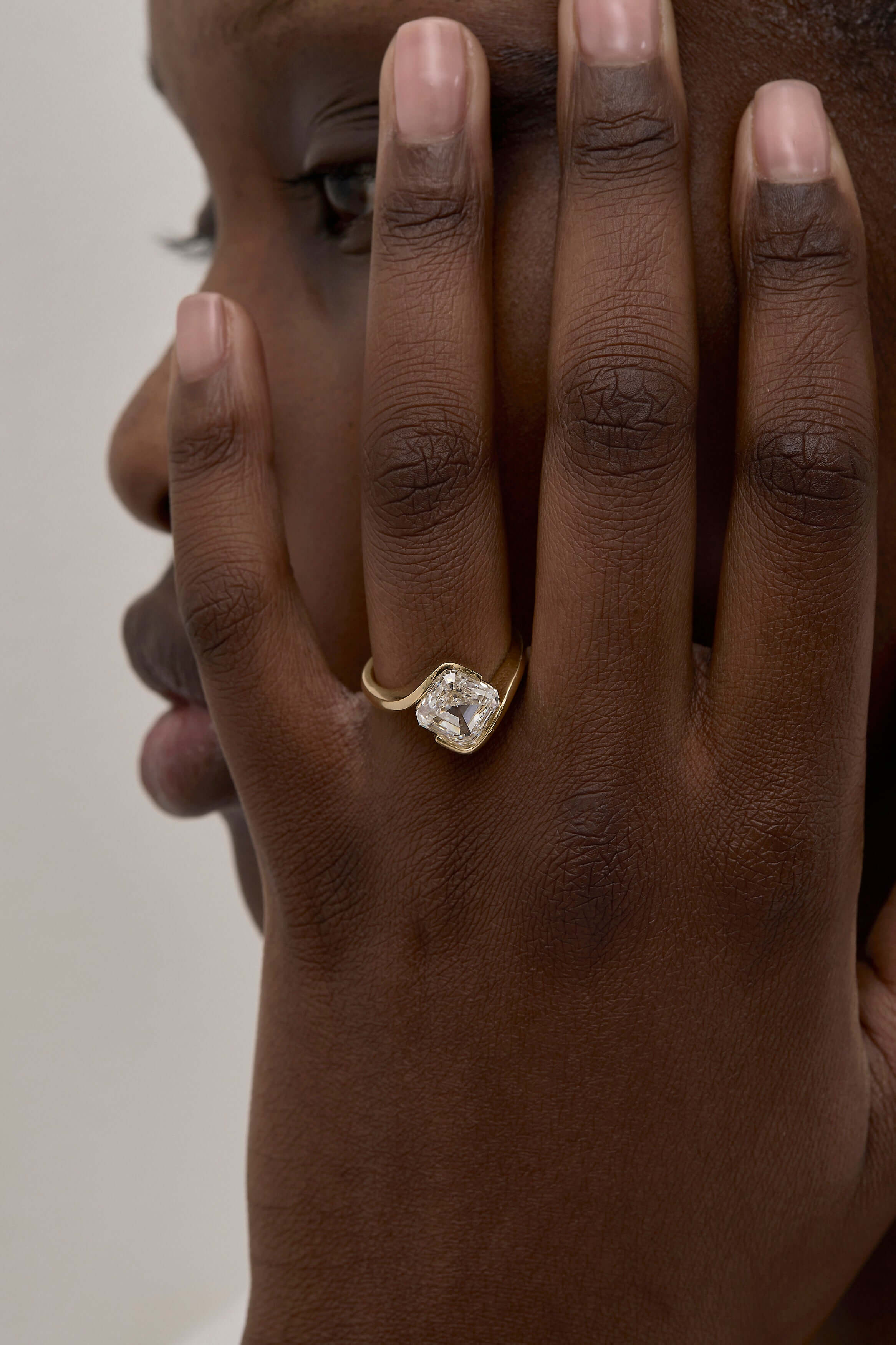 Asscher Embrace Ring