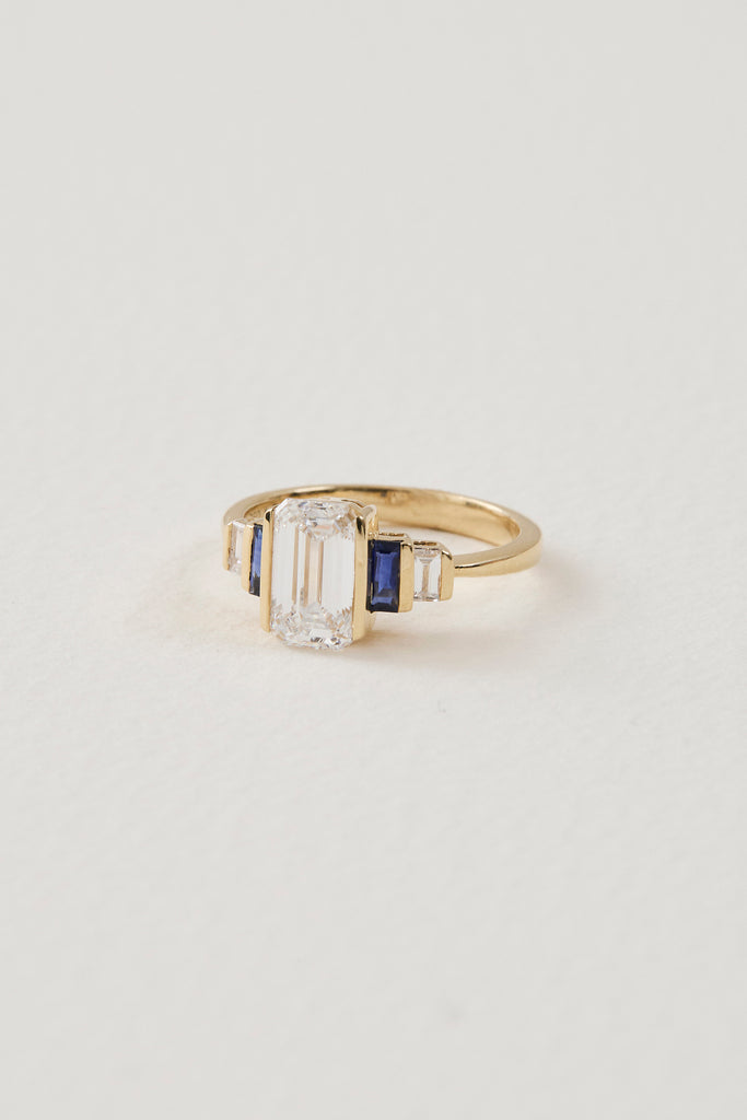 Diamond Vienna Deco Ring