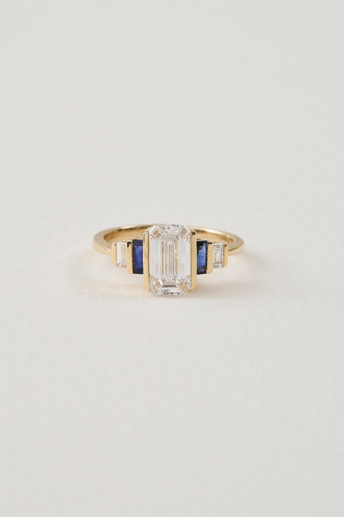 Diamond Vienna Deco Ring