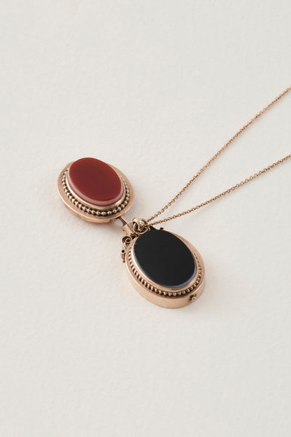 Victorian Carnelian & Sardonyx Locket