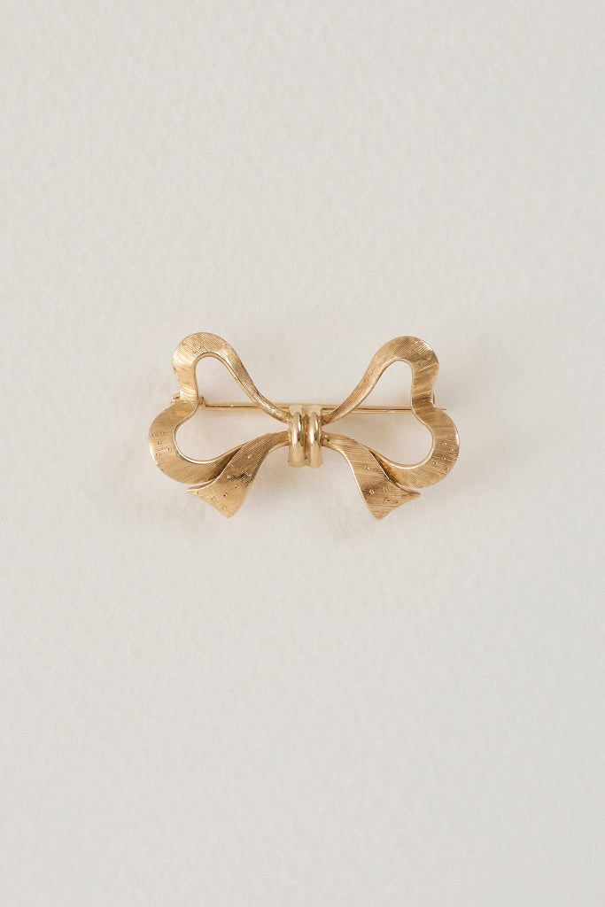 Vintage Bow Brooch