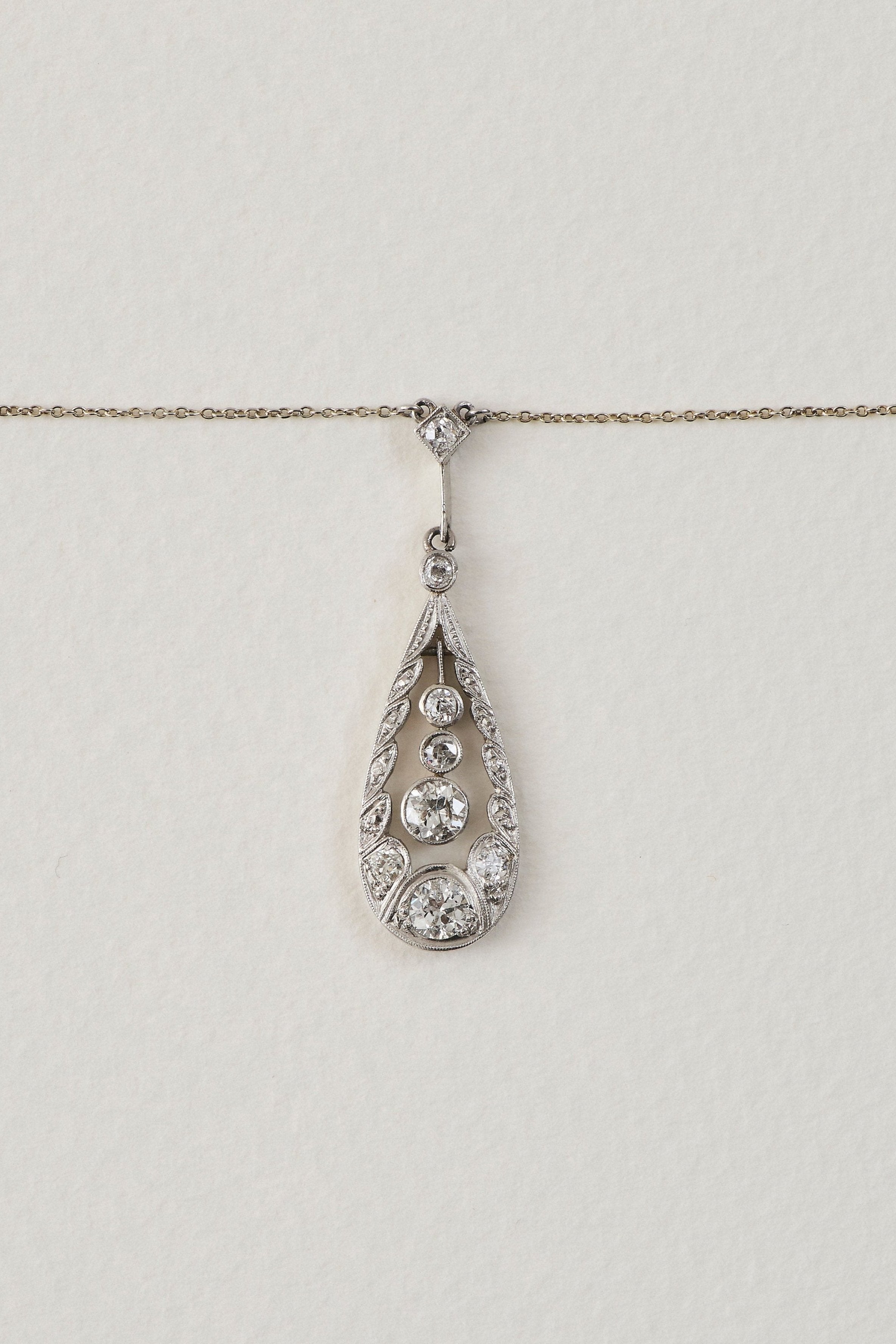 Edwardian Diamond Necklace