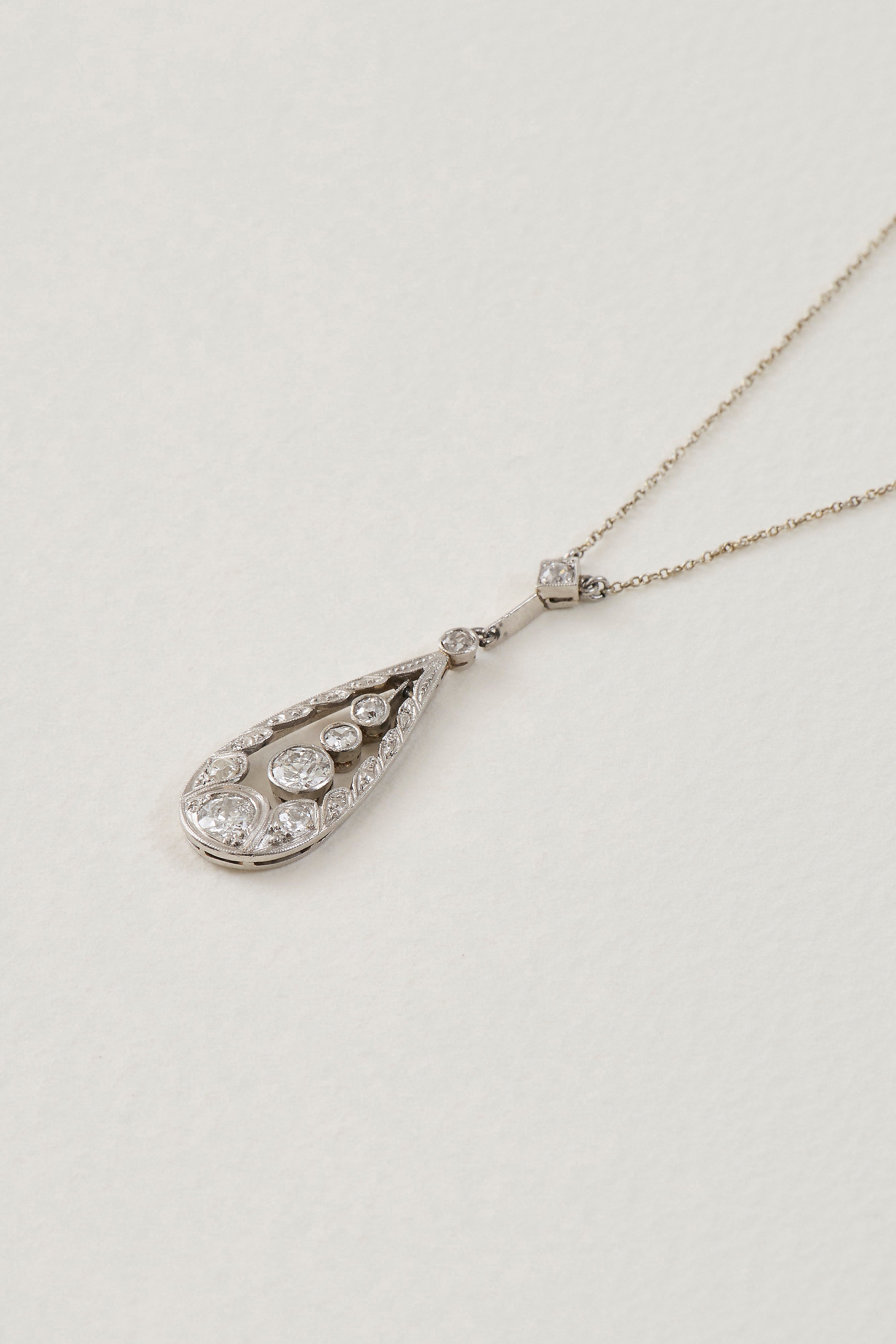 Edwardian Diamond Necklace