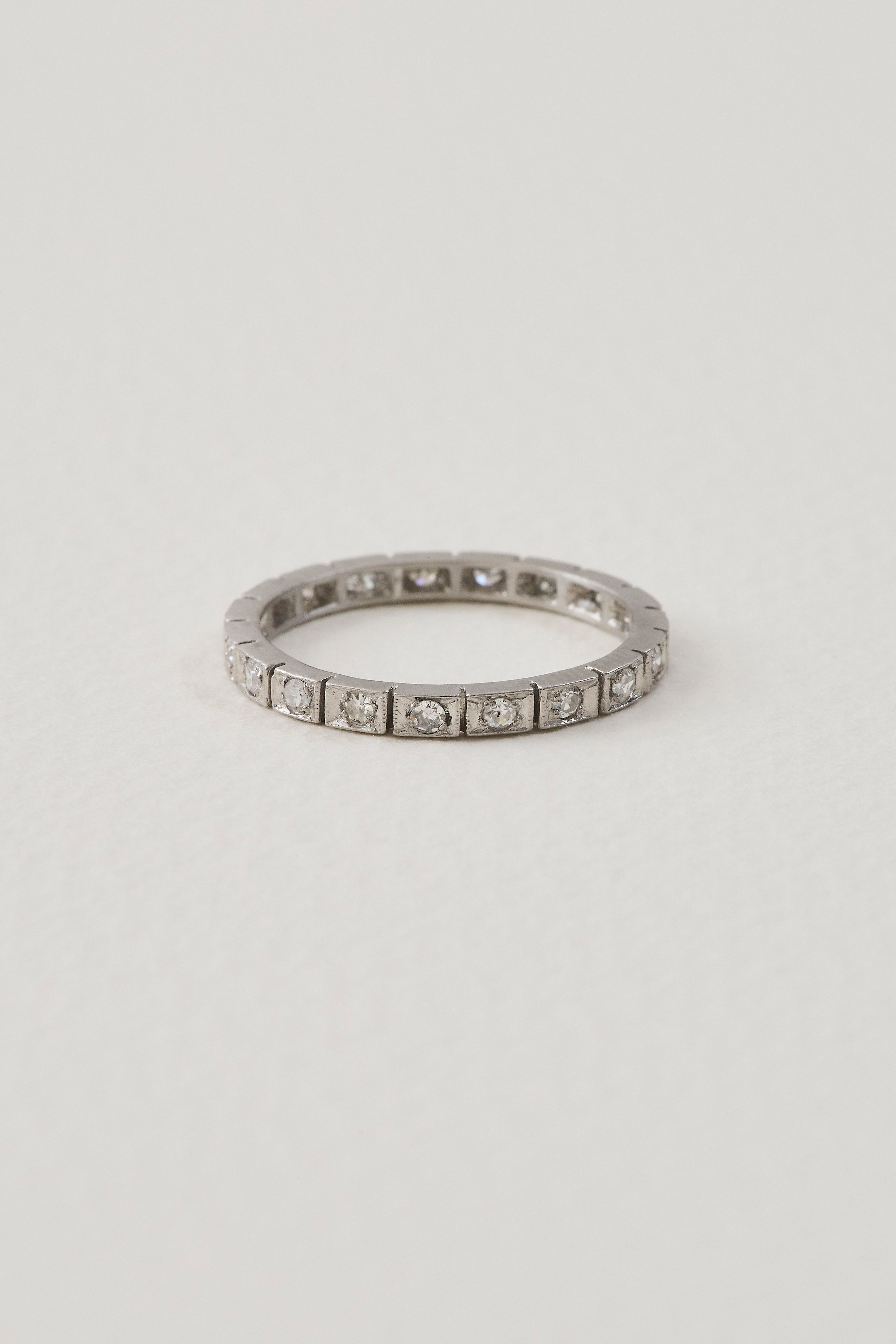 Art Deco Diamond Band