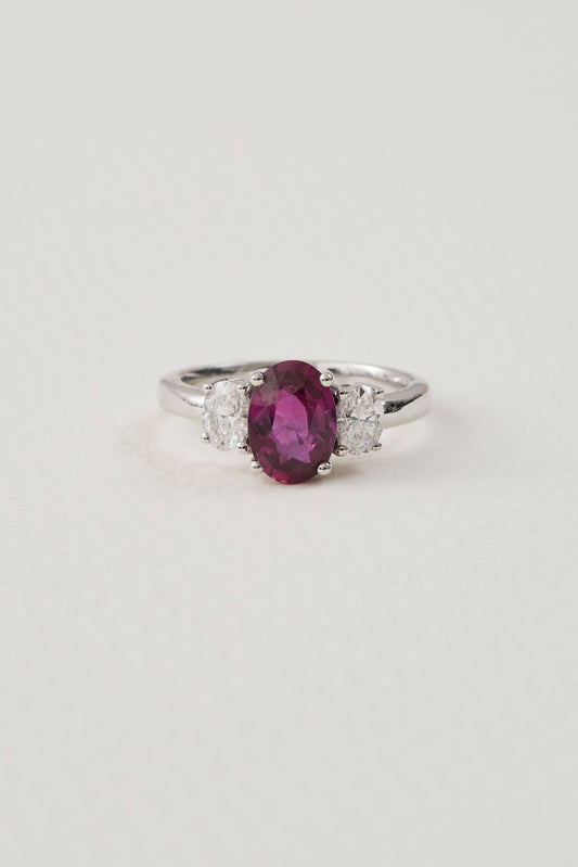 Ruby Oval Ring