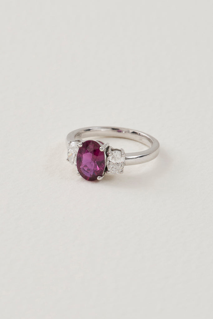 Ruby Oval Ring