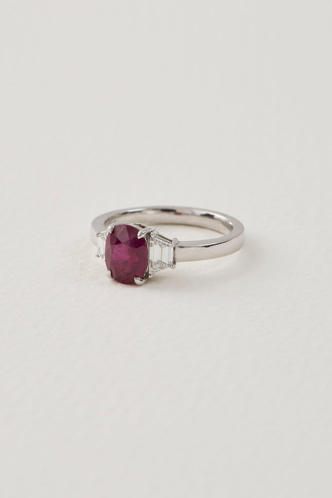 Ruby Oval Ring