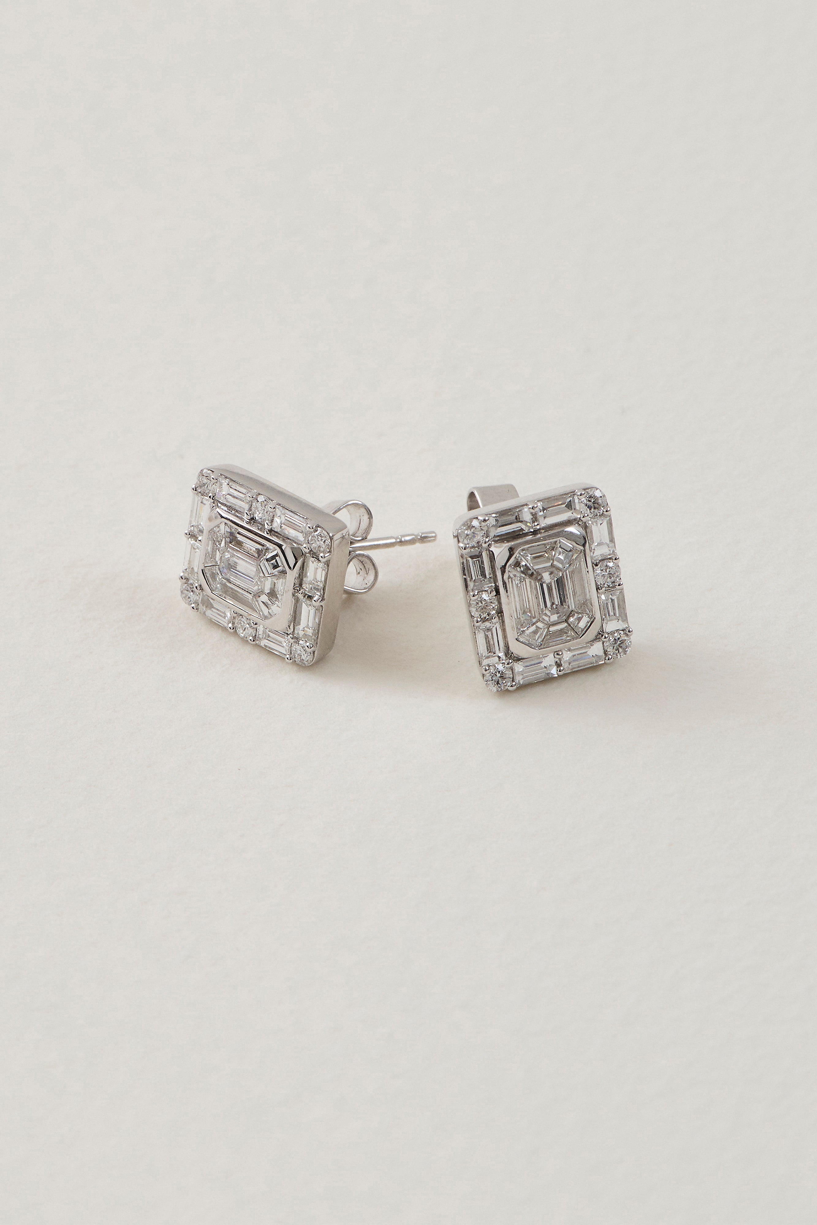 Diamond Deco Studs