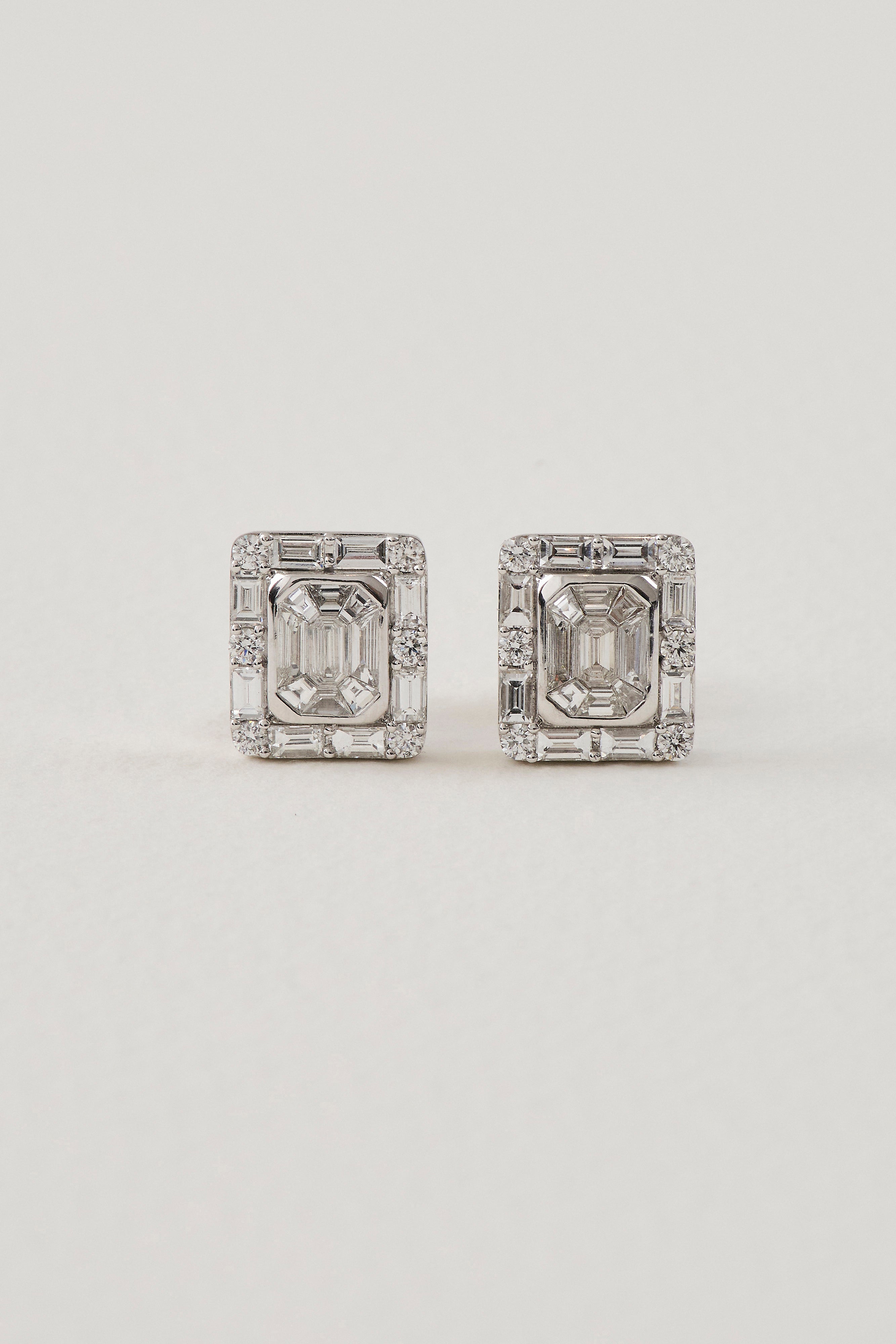 Diamond Deco Studs