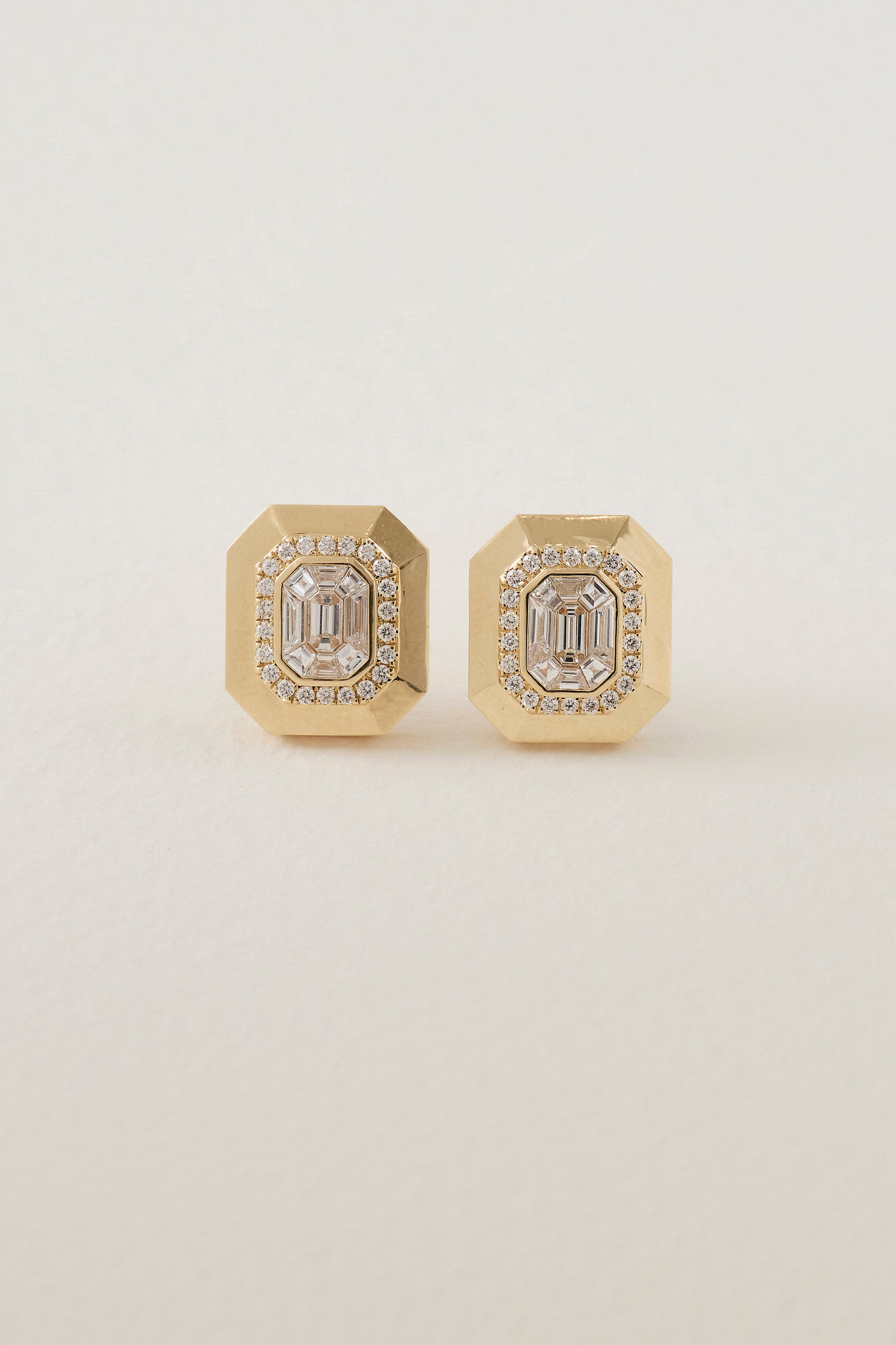 Diamond Deco Studs