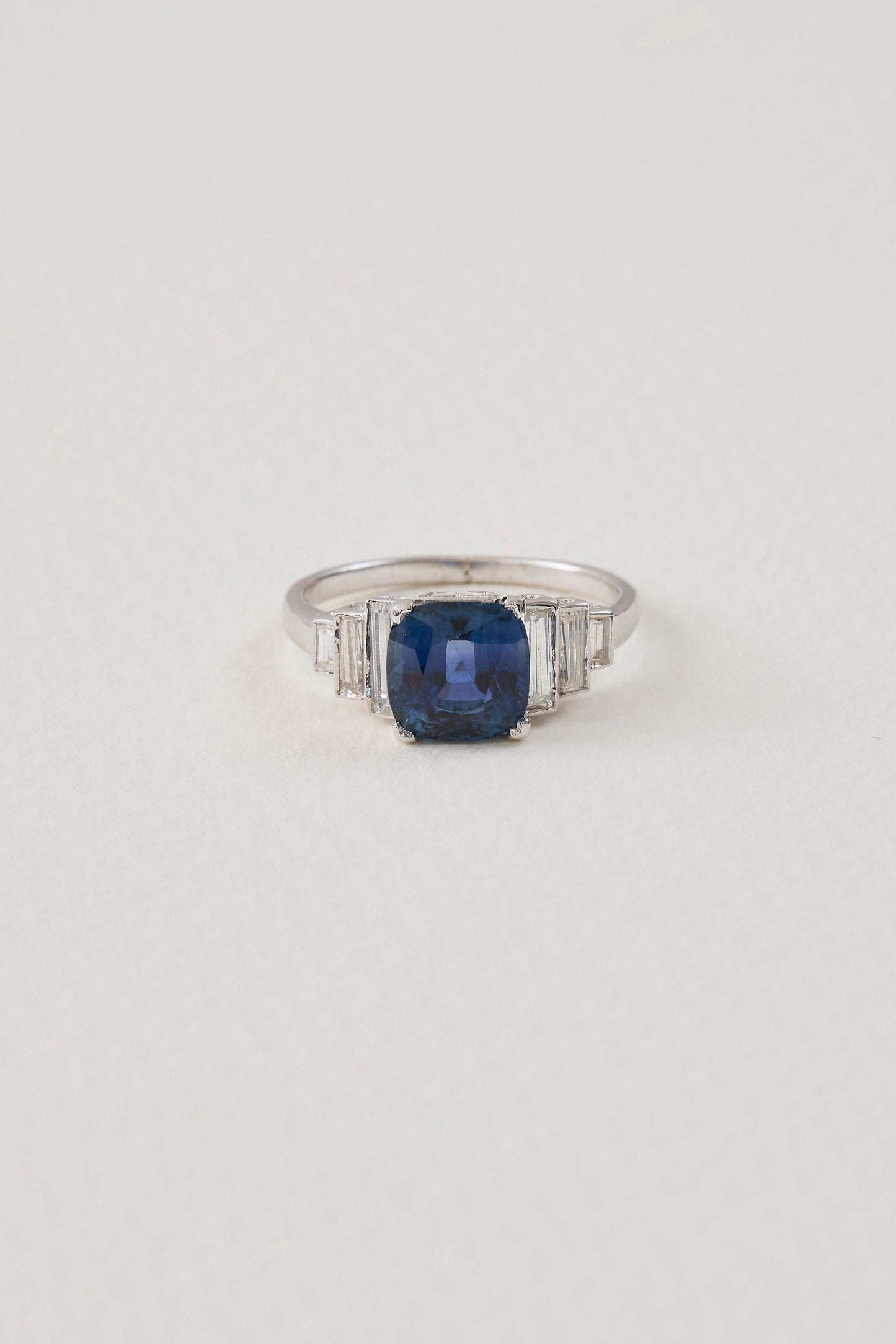 Sapphire Trilogy Ring