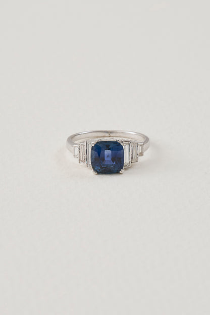Sapphire Trilogy Ring
