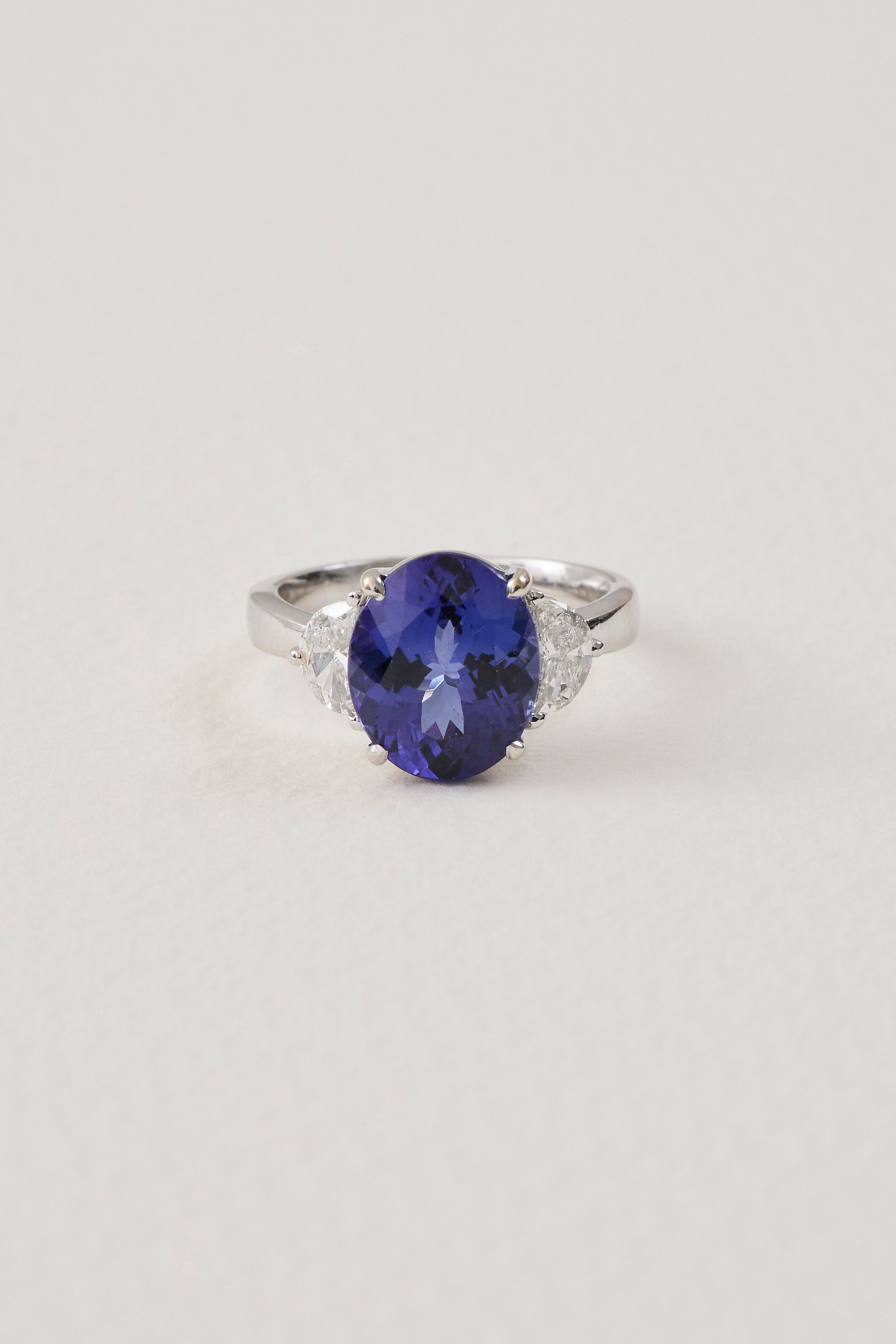 Tanzanite Oval Ring