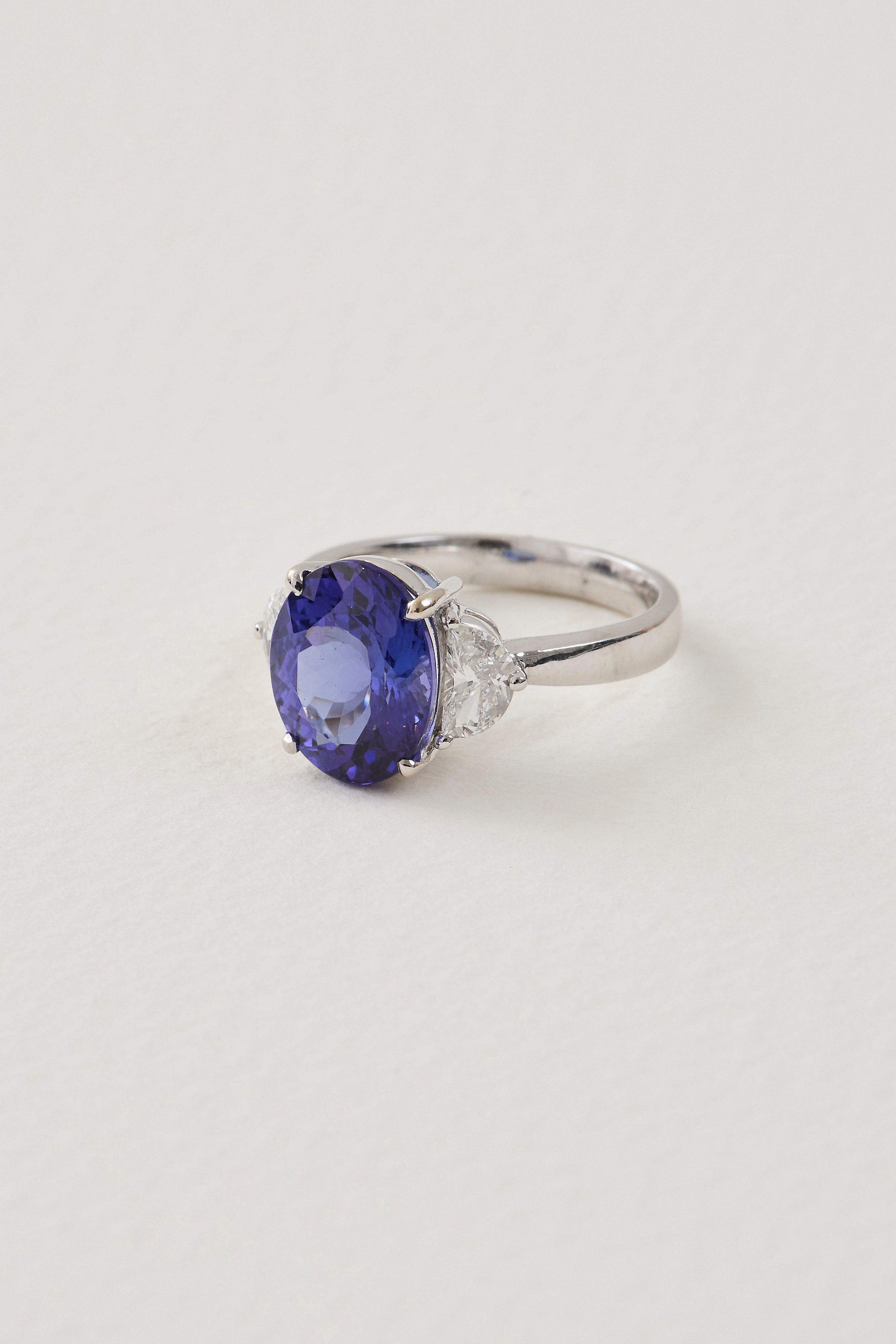 Tanzanite Oval Ring