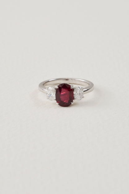 Ruby Oval Ring