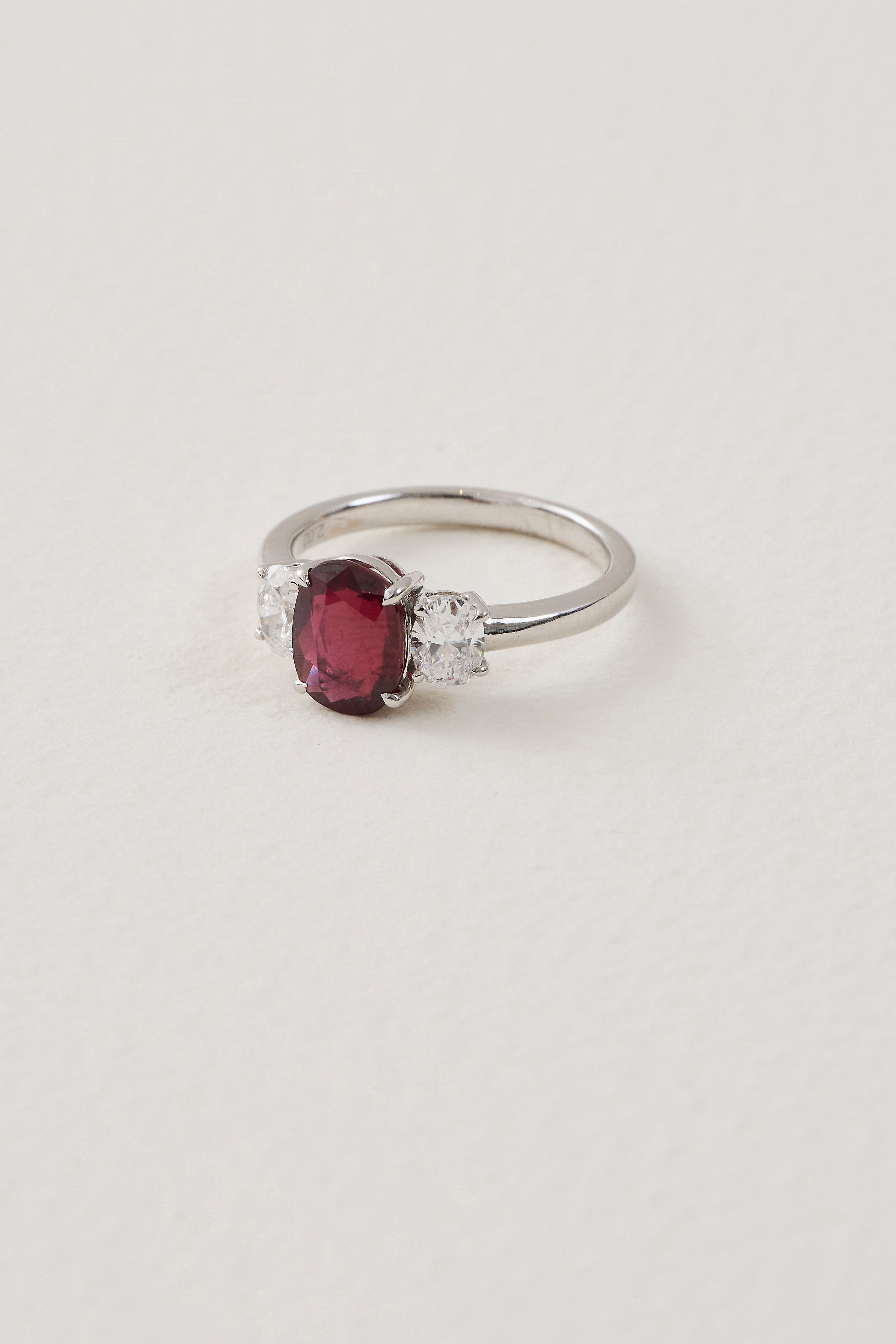 Ruby Oval Ring