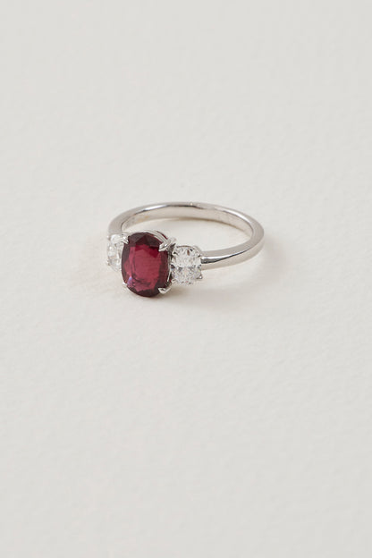 Ruby Oval Ring