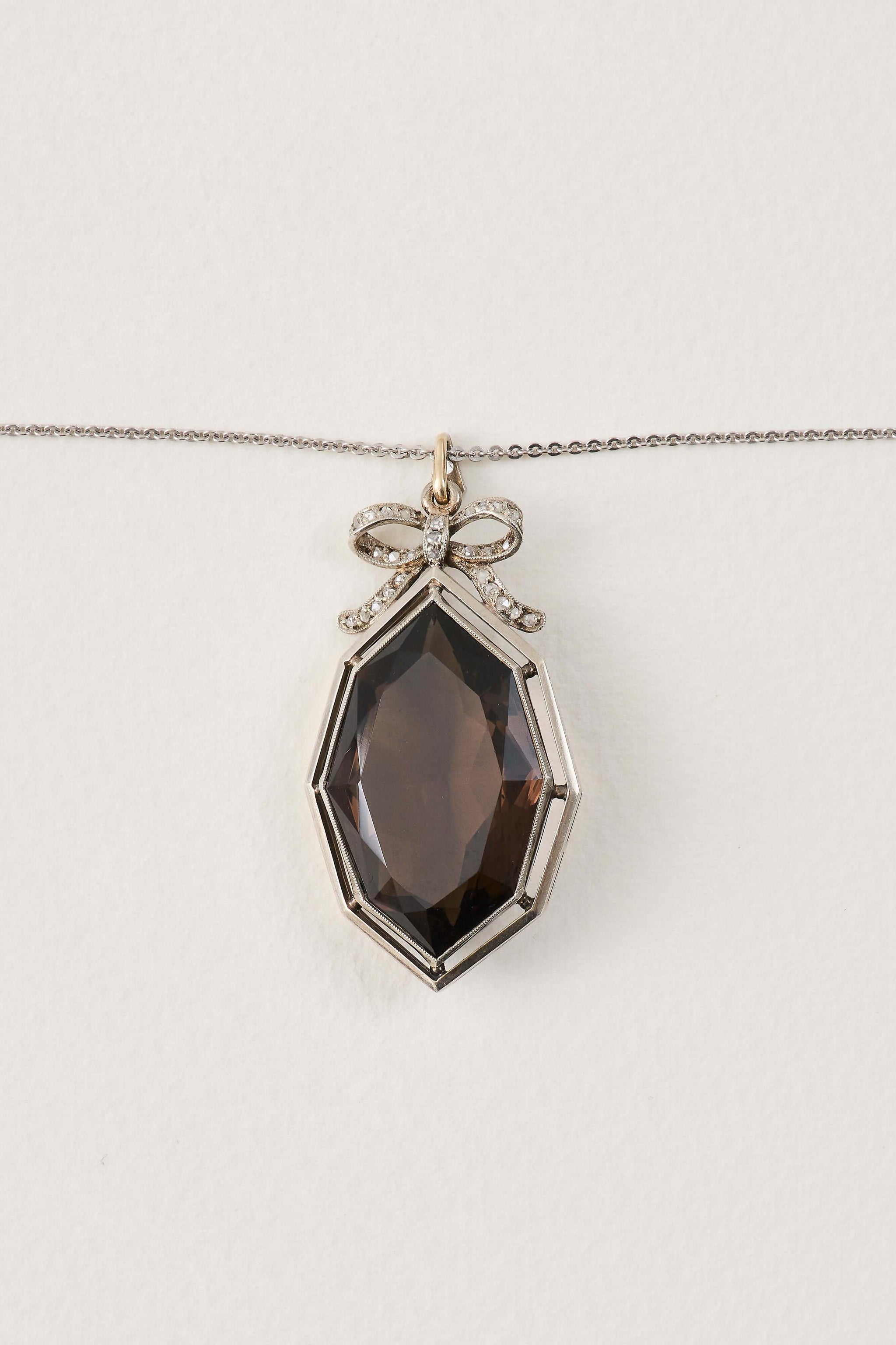 Edwardian Quartz Necklace