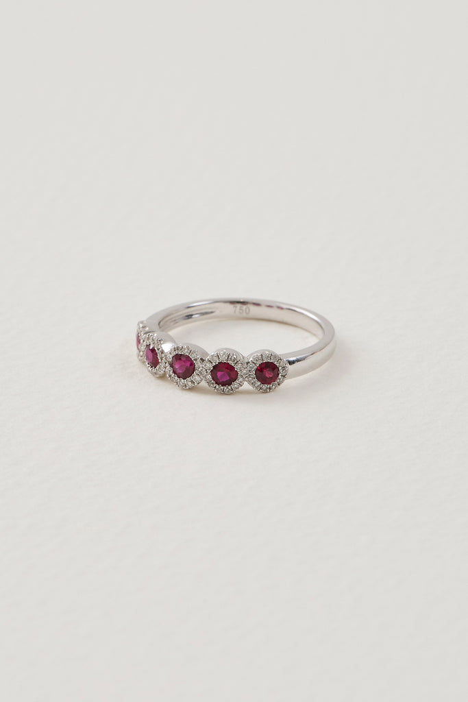 Ruby Halo Band