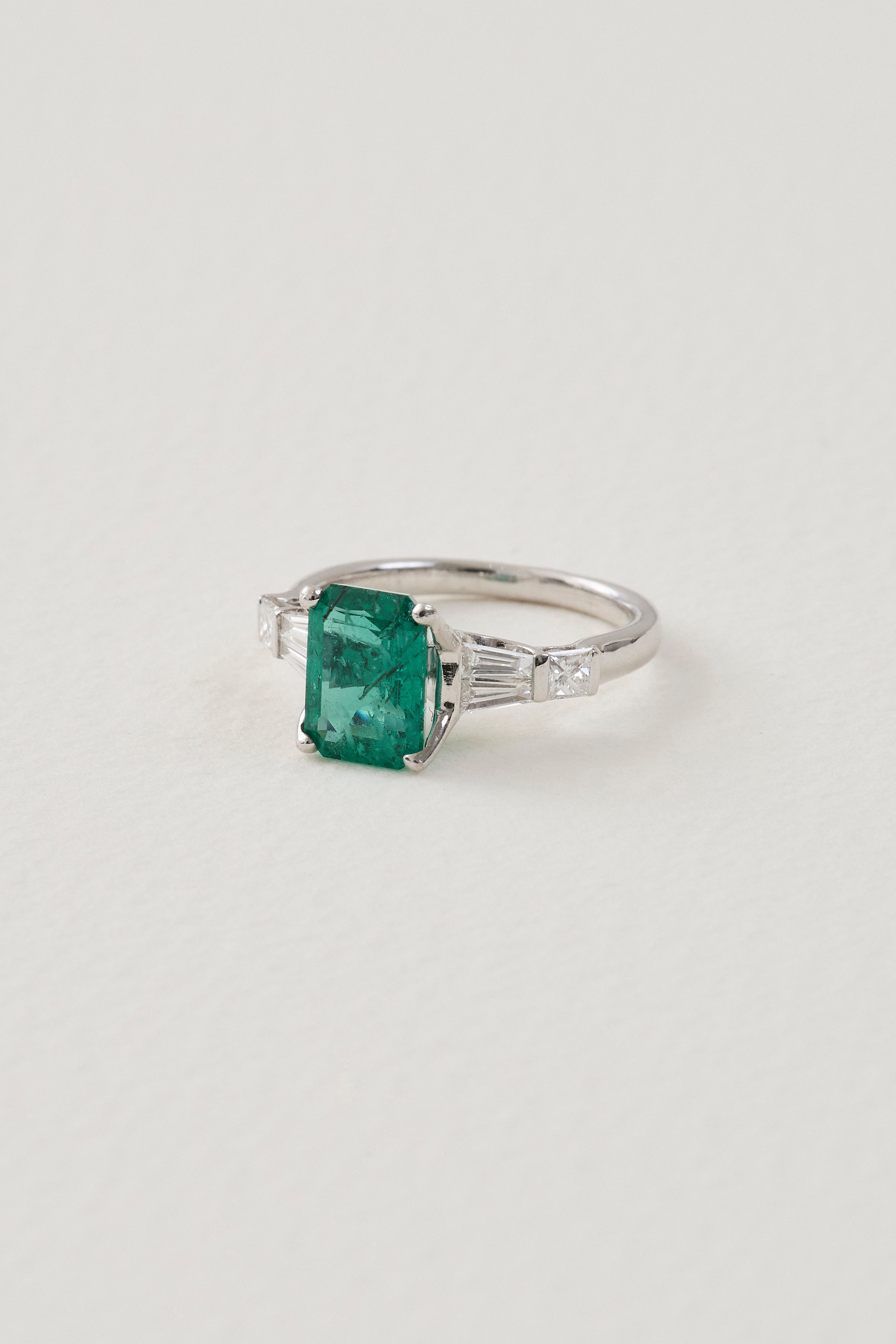 Emerald Signature Ring