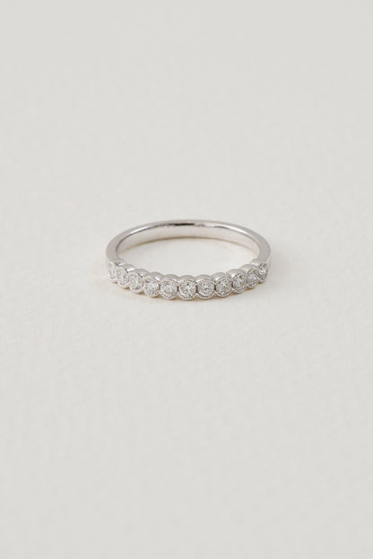 Diamond Half Eternity Band