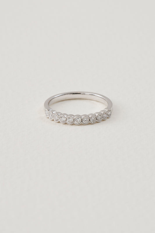 Diamond Half Eternity Band