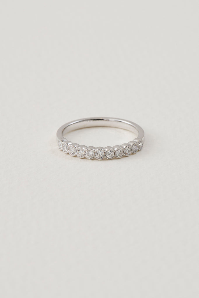 Diamond Half Eternity Band