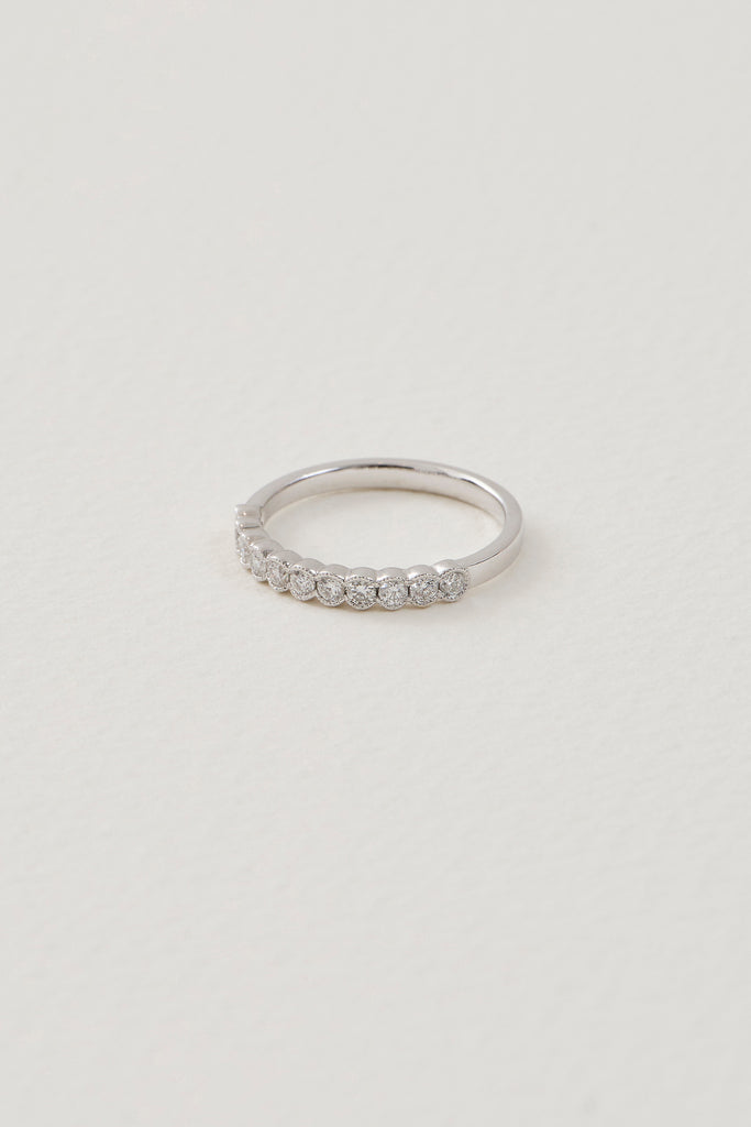 Diamond Half Eternity Band