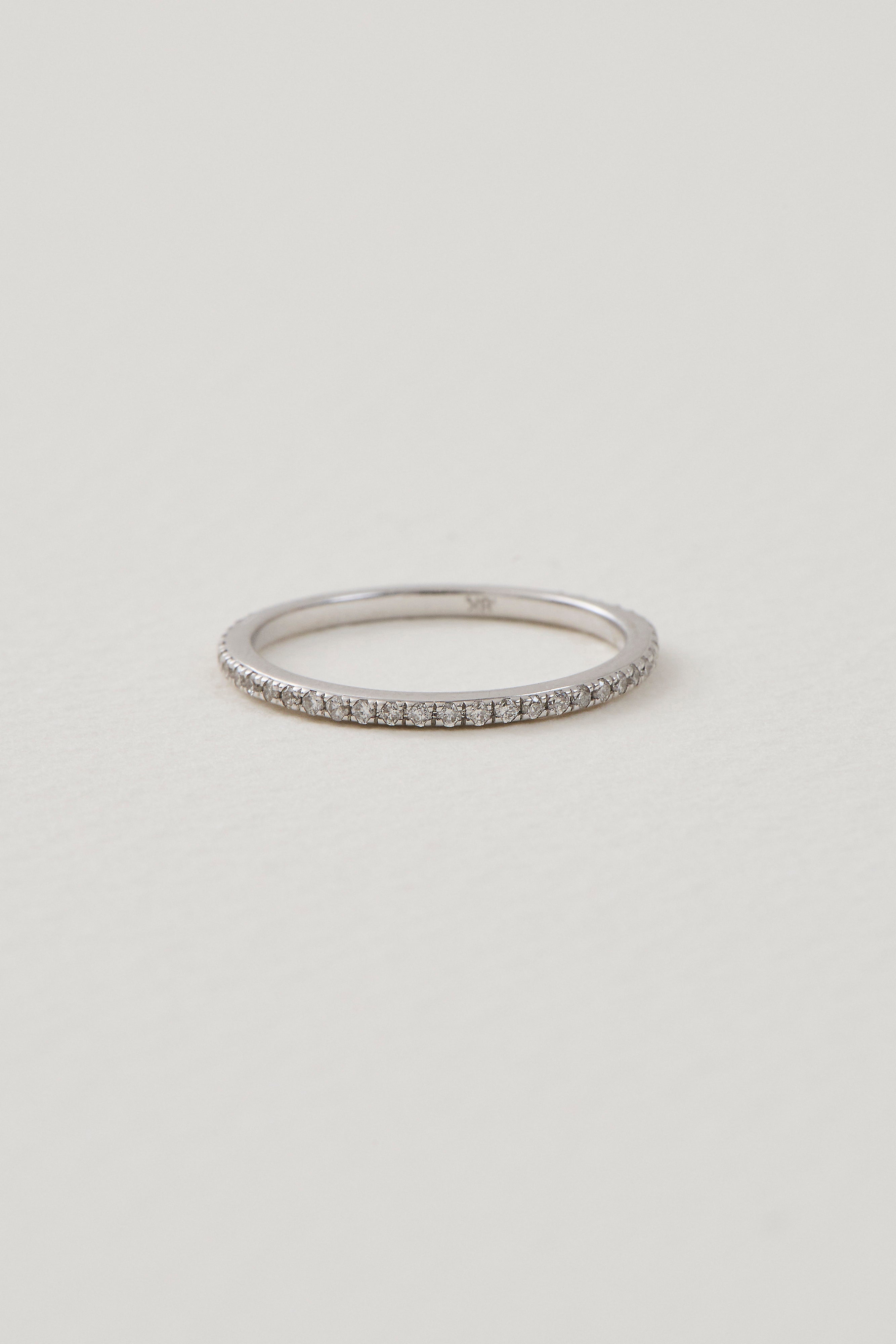 Art Deco Diamond Eternity Band