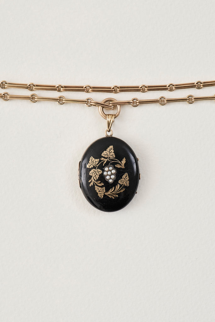 Victorian Enamel Locket