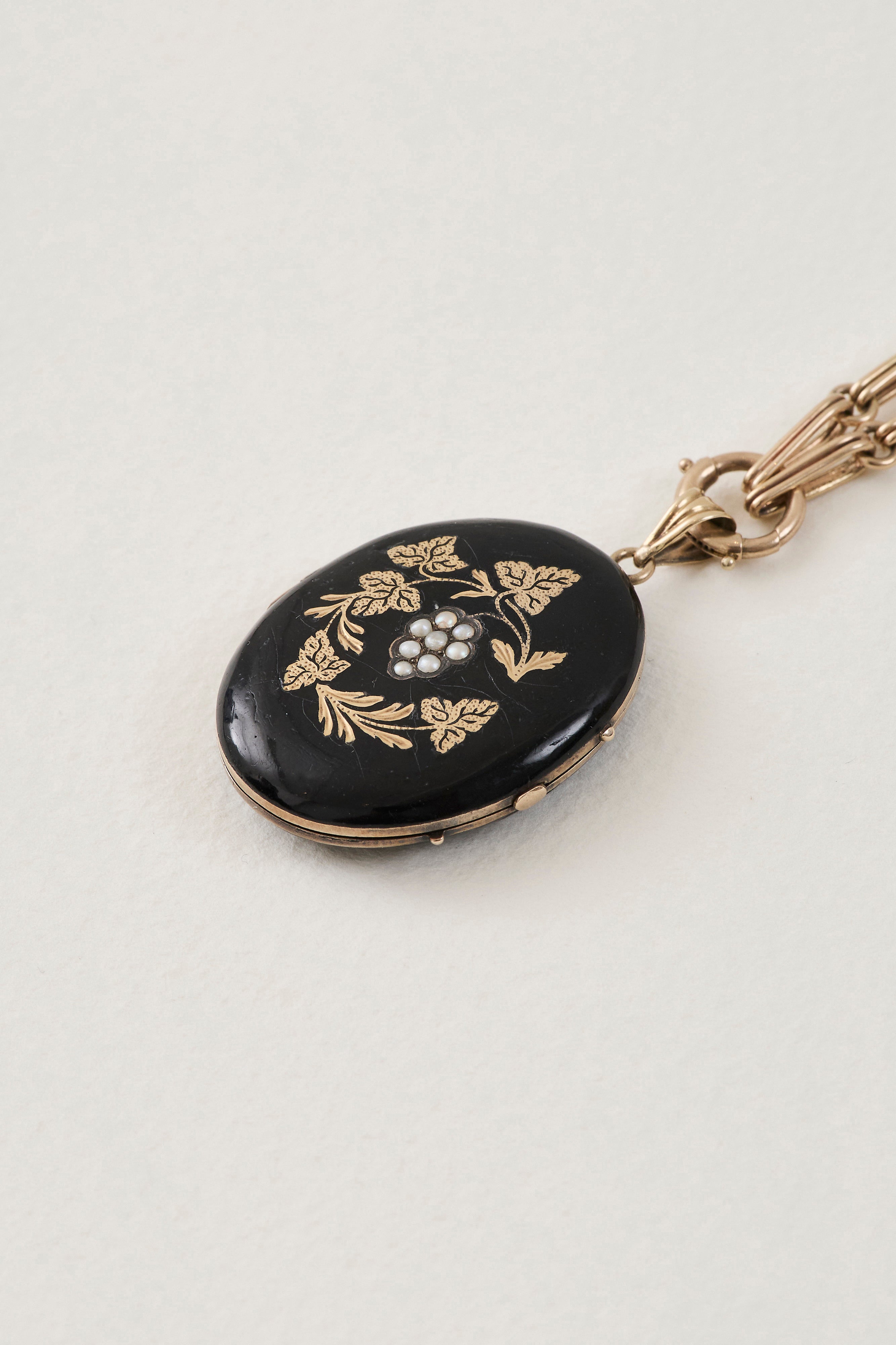 Victorian Enamel Locket