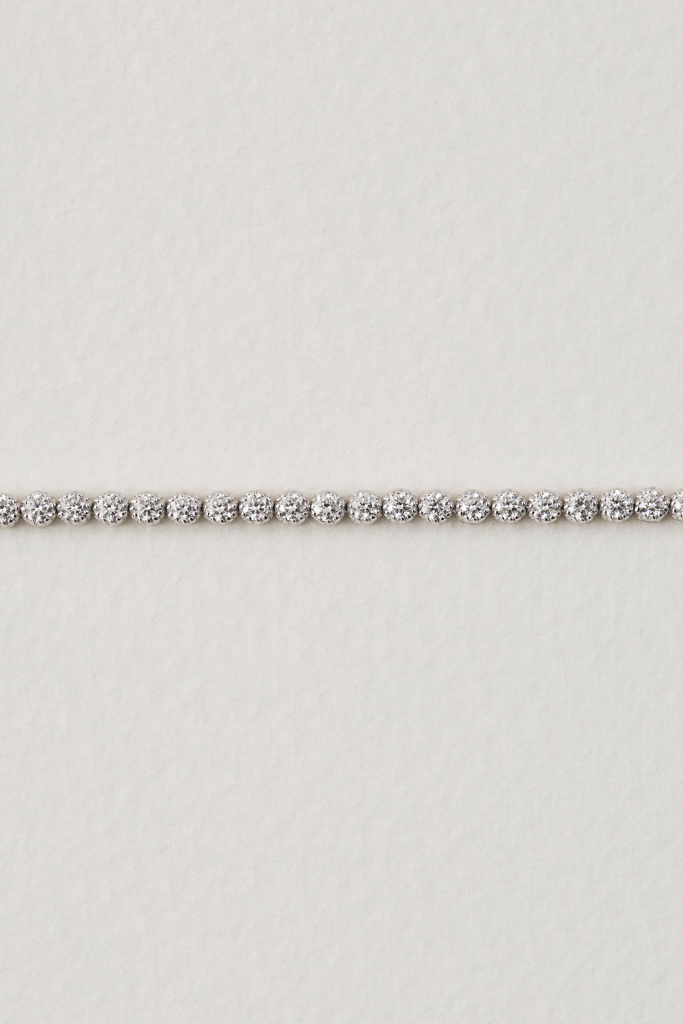 Bezel Tennis Bracelet